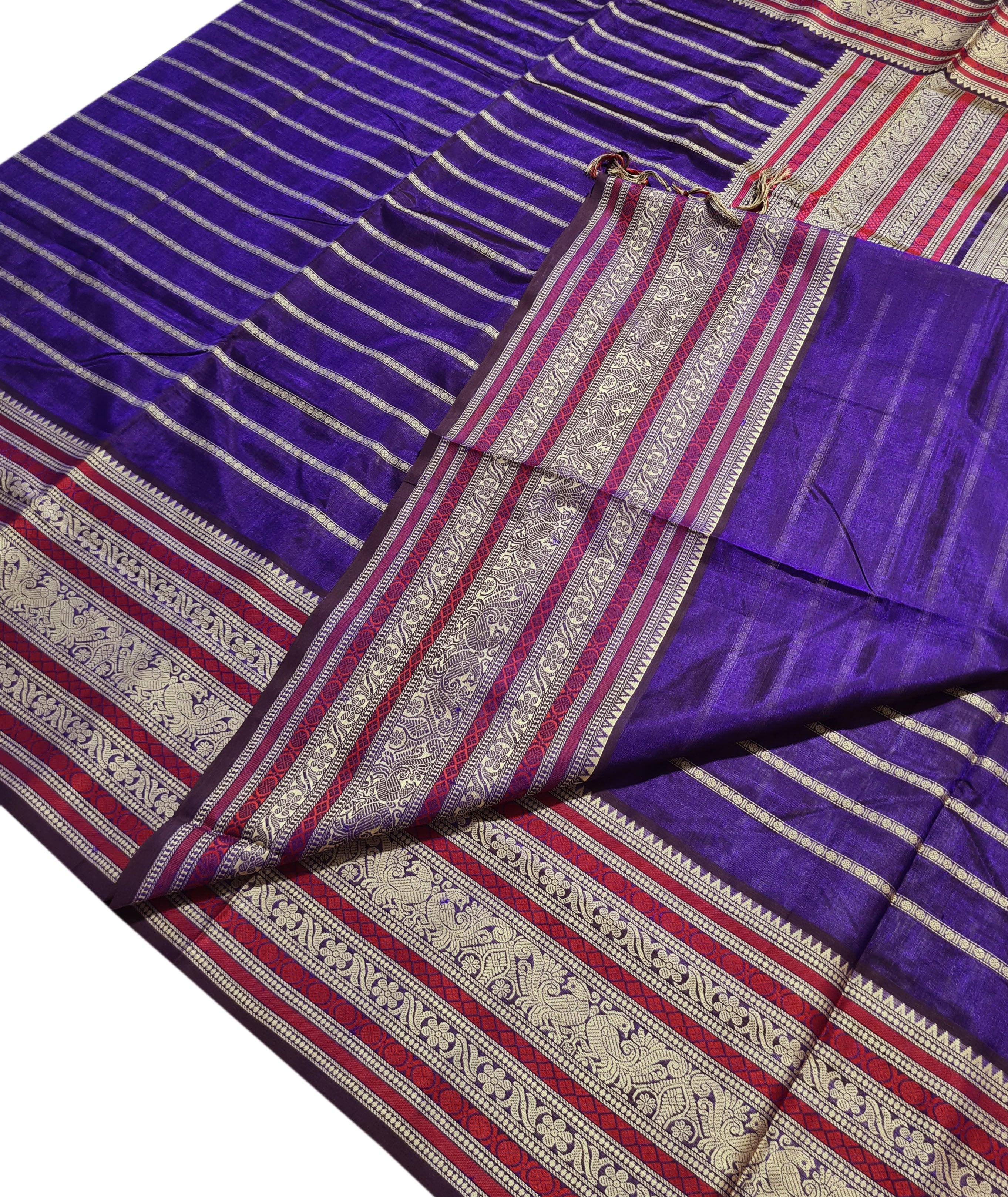 Kanchipuram Pure Silk Cotton Saree