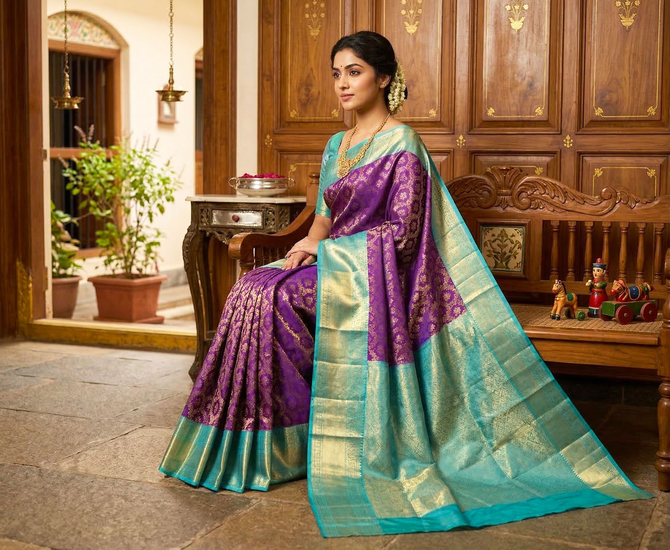 Kanchipuram Pure Silk Saree