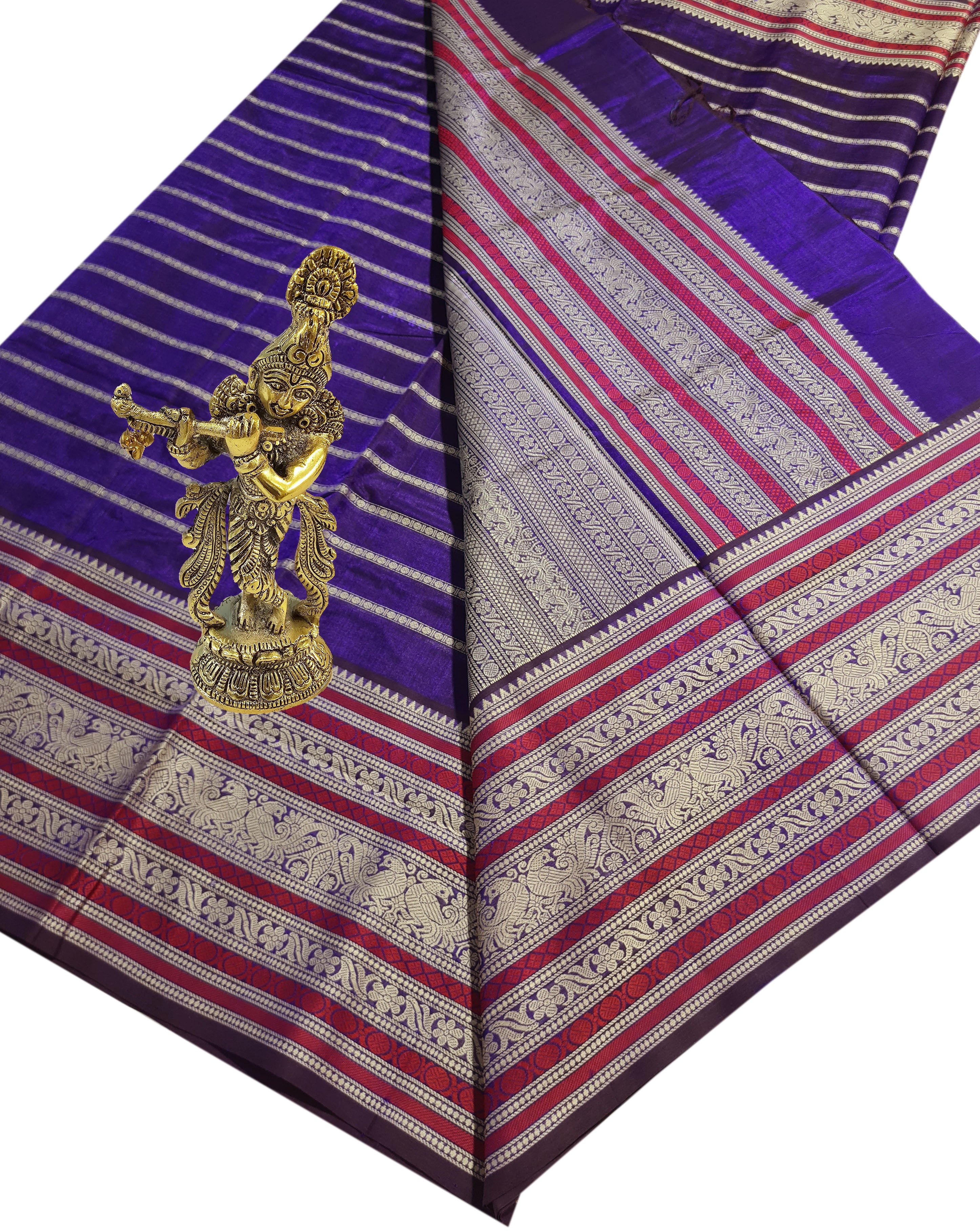 Kanchipuram Pure Silk Cotton Saree
