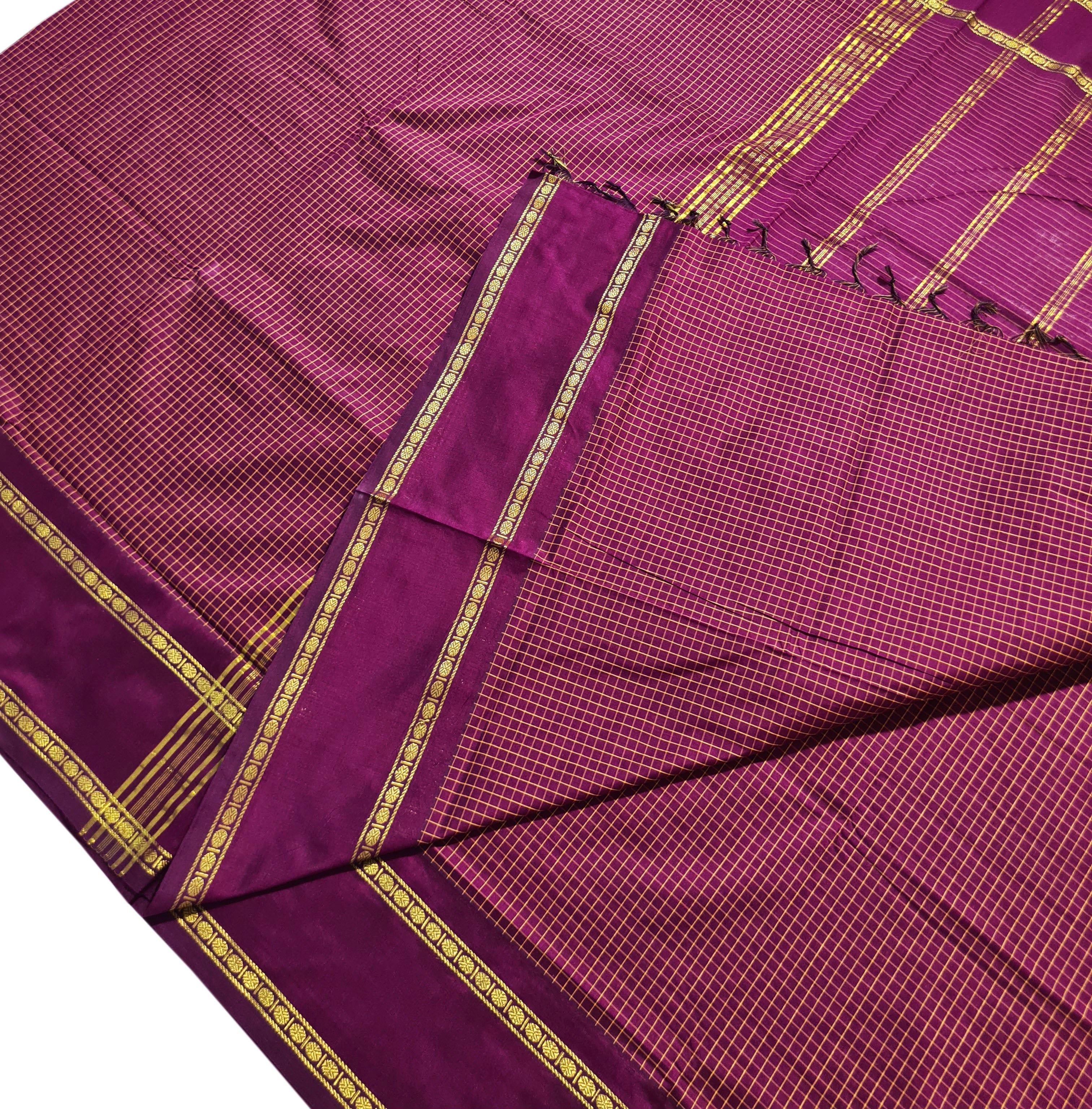 Vairaoosi Agarlic Cotton Silk Sarees