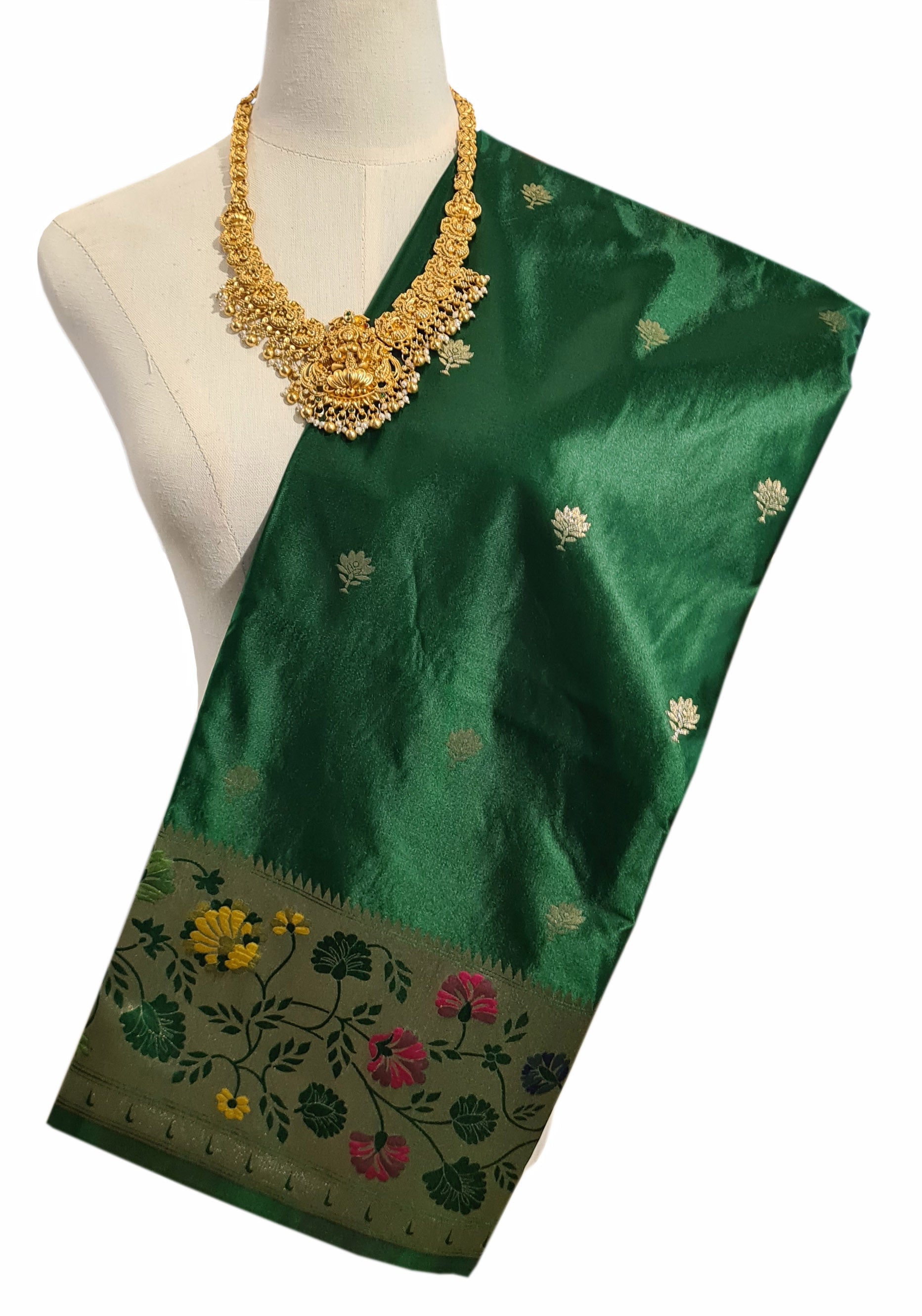 Bengaluru Crape Antic Silk Meena Sarees