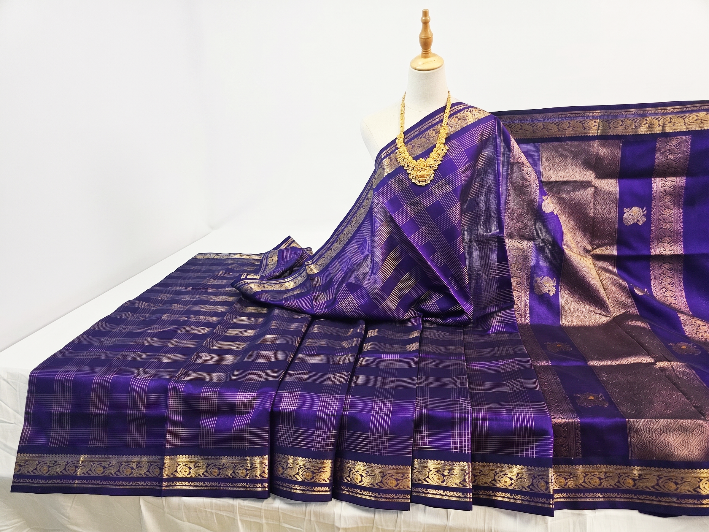 Kanchipuram Pure Silk Cotton Saree