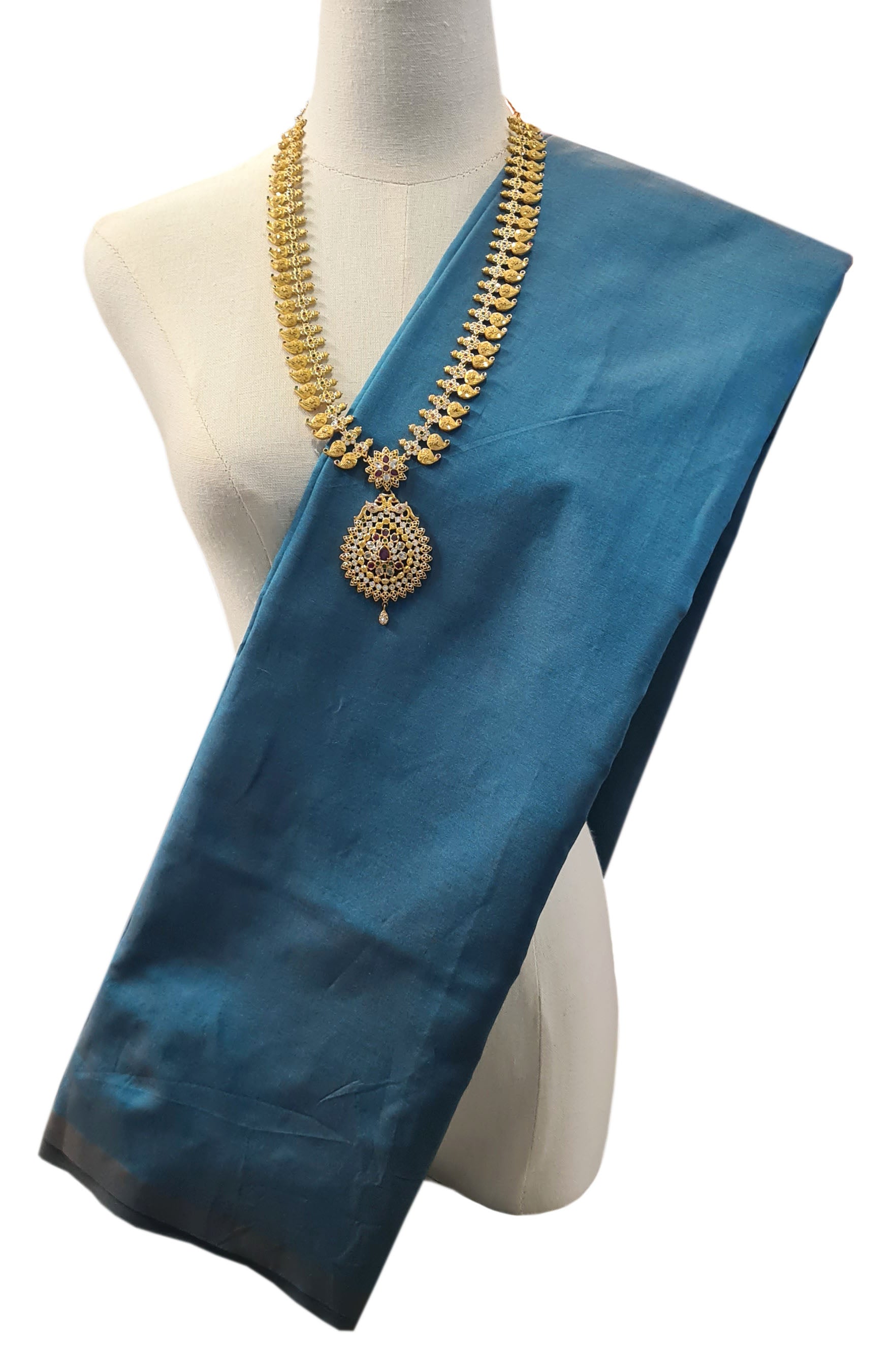 Karishma Cotton Silk Plain Sarees