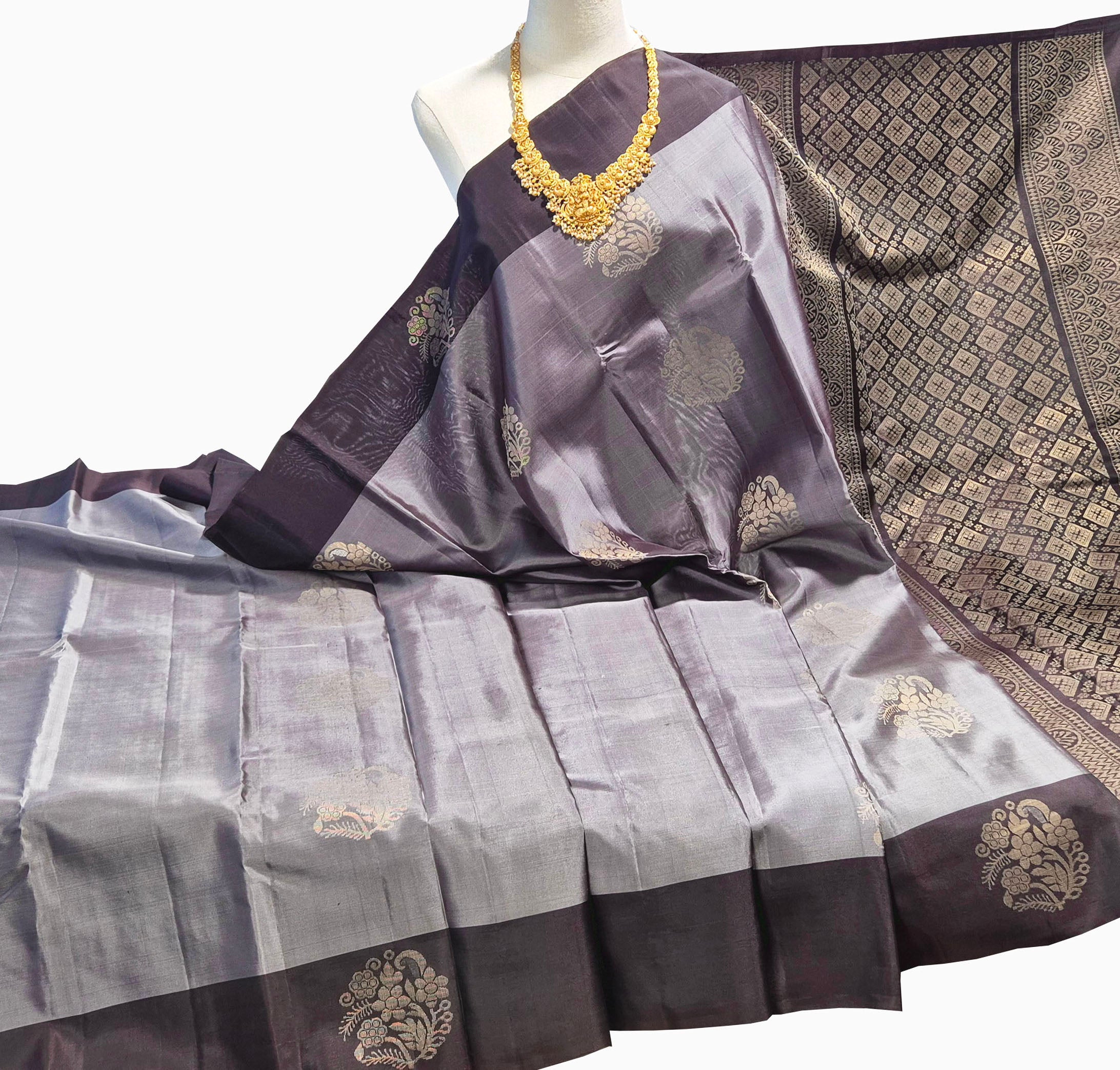 Kanchipuram Pure Soft Silk Saree