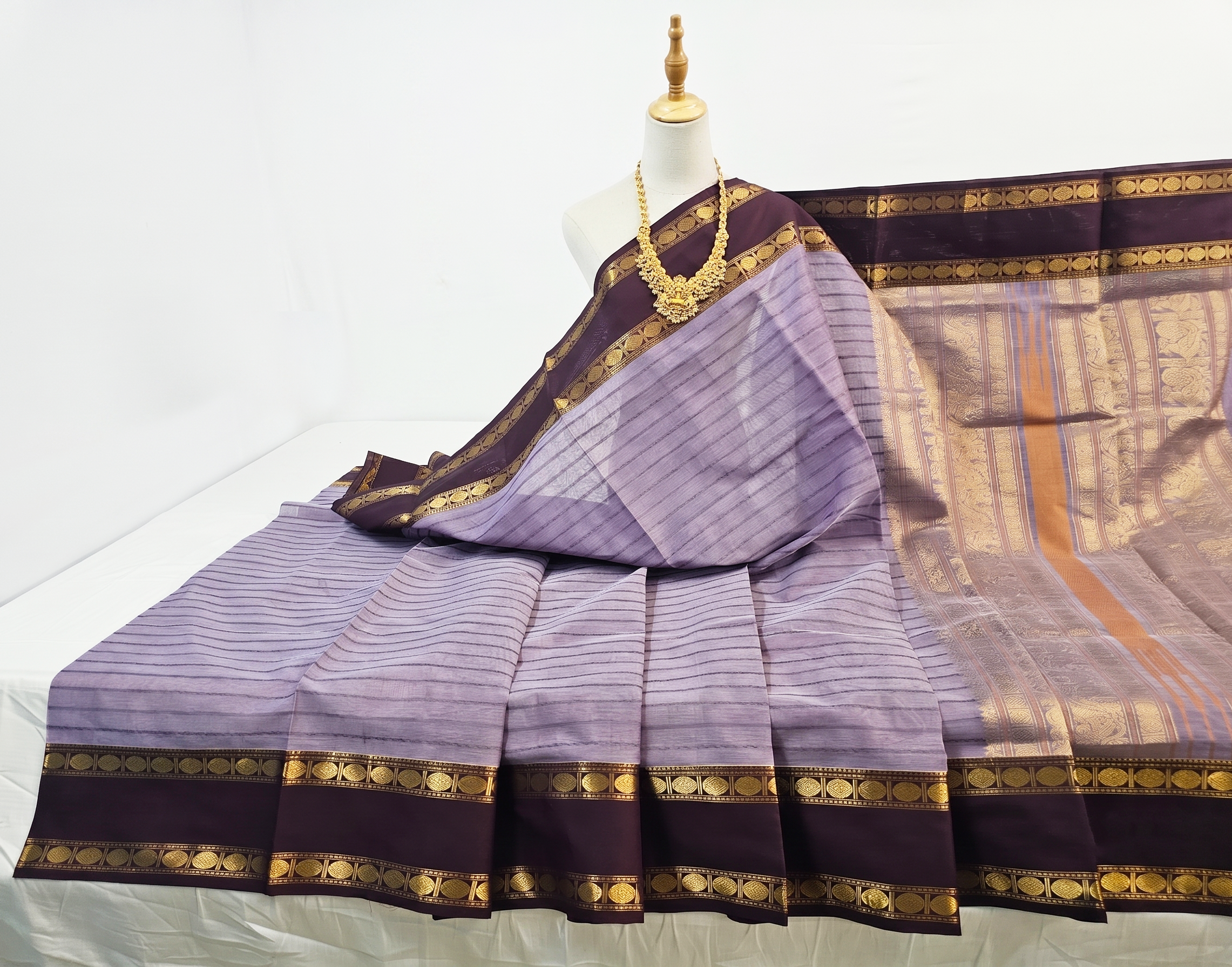 Kanchipuram Pure Silk Cotton Saree