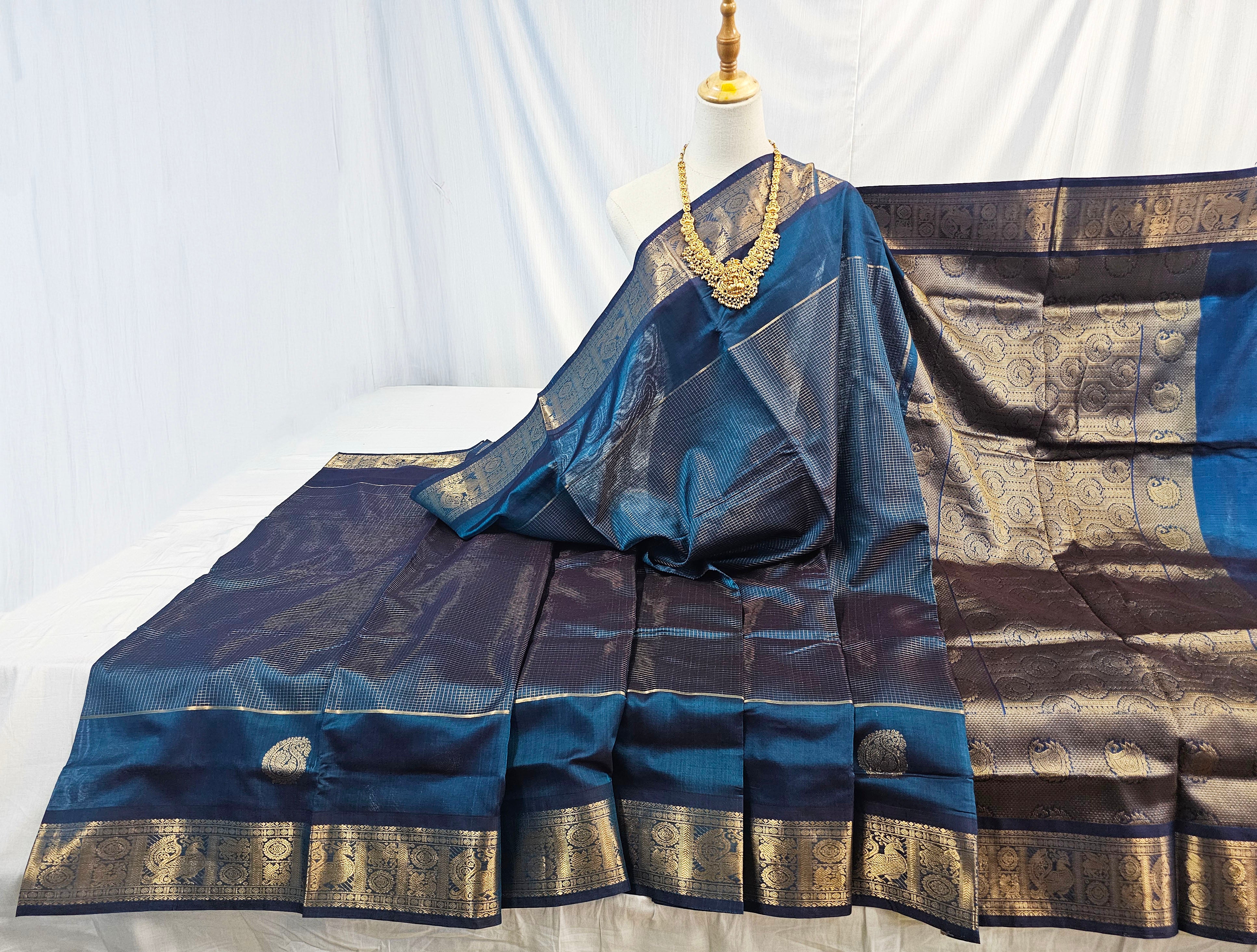 Kanchipuram Pure Silk Cotton Saree