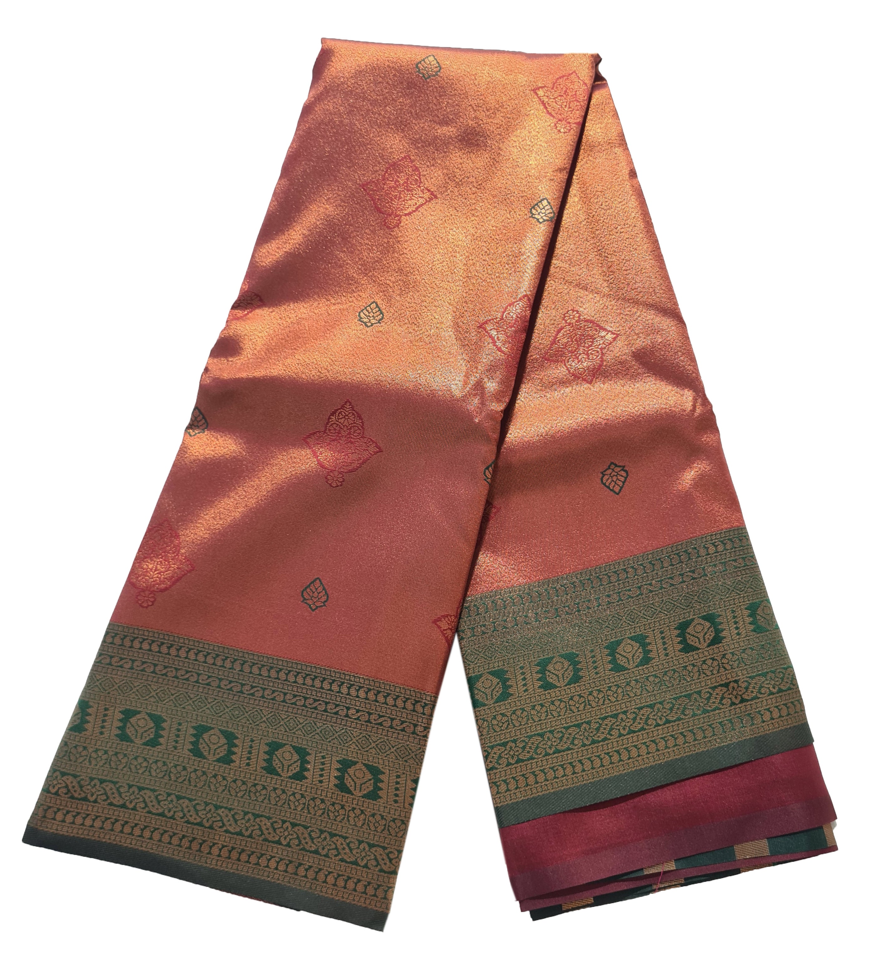 Antique Zari Butta Silk Saree