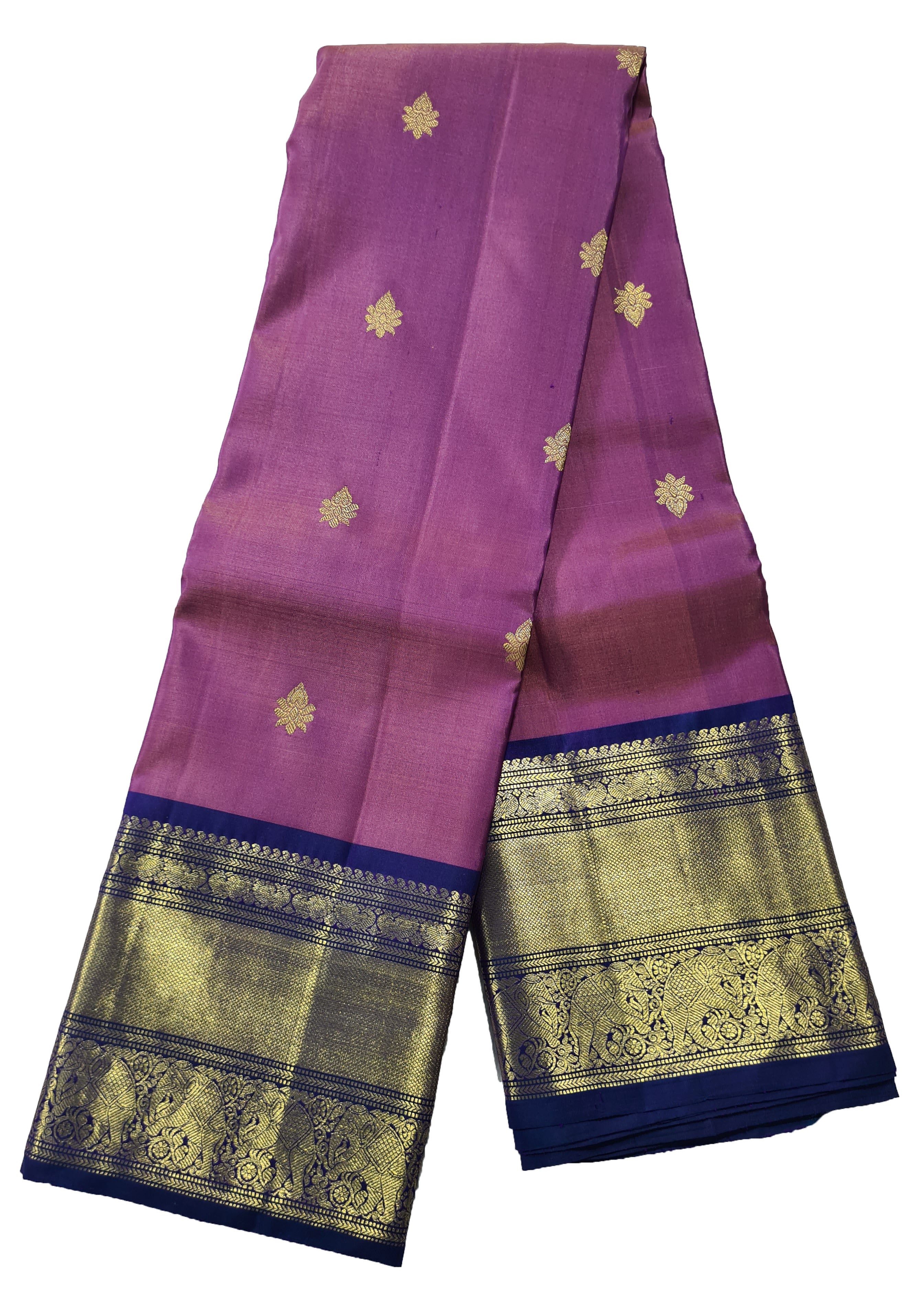 Pure zari Kanchipuram Pure Silk Saree