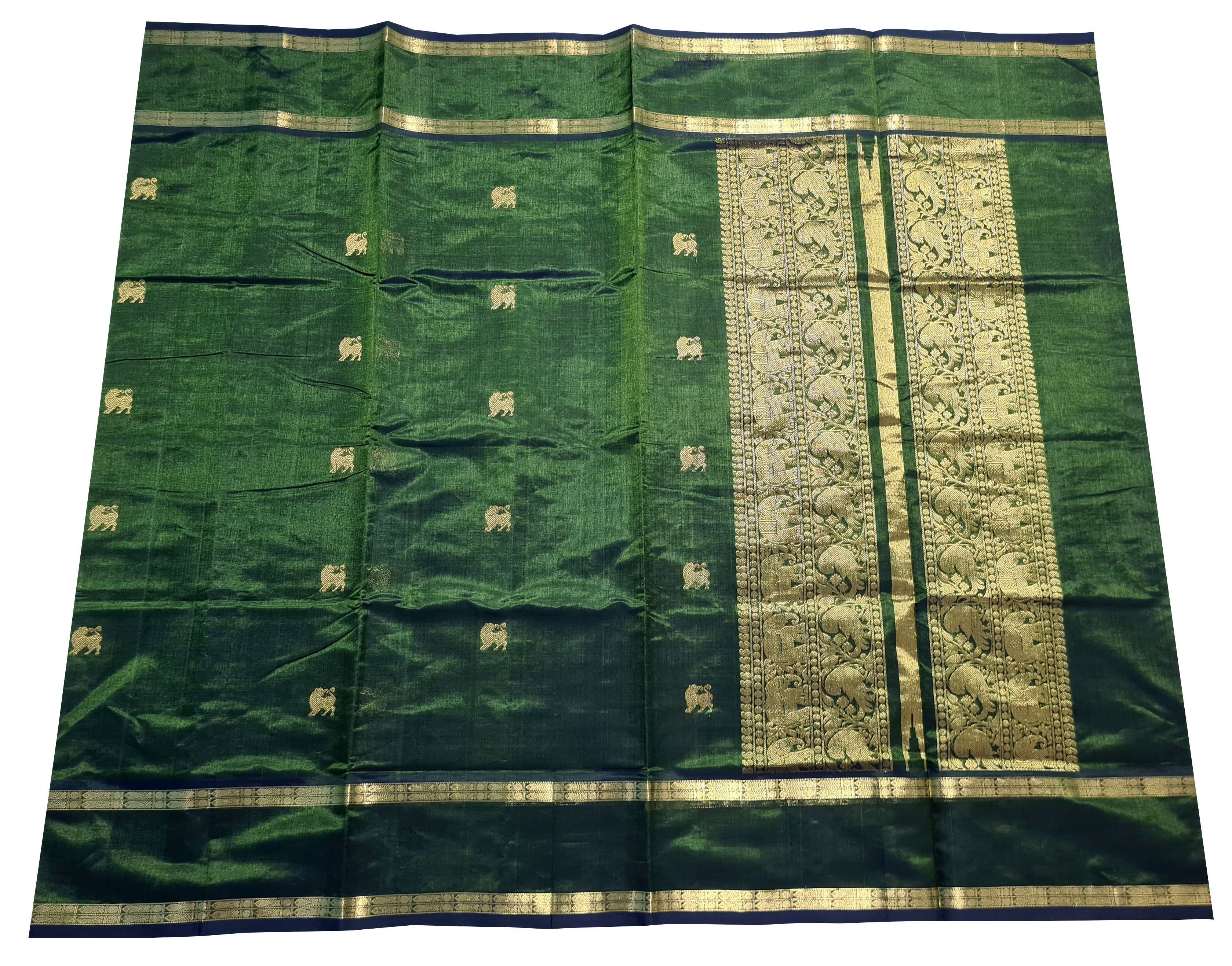 Kanchipuram Pure Silk Cotton Saree