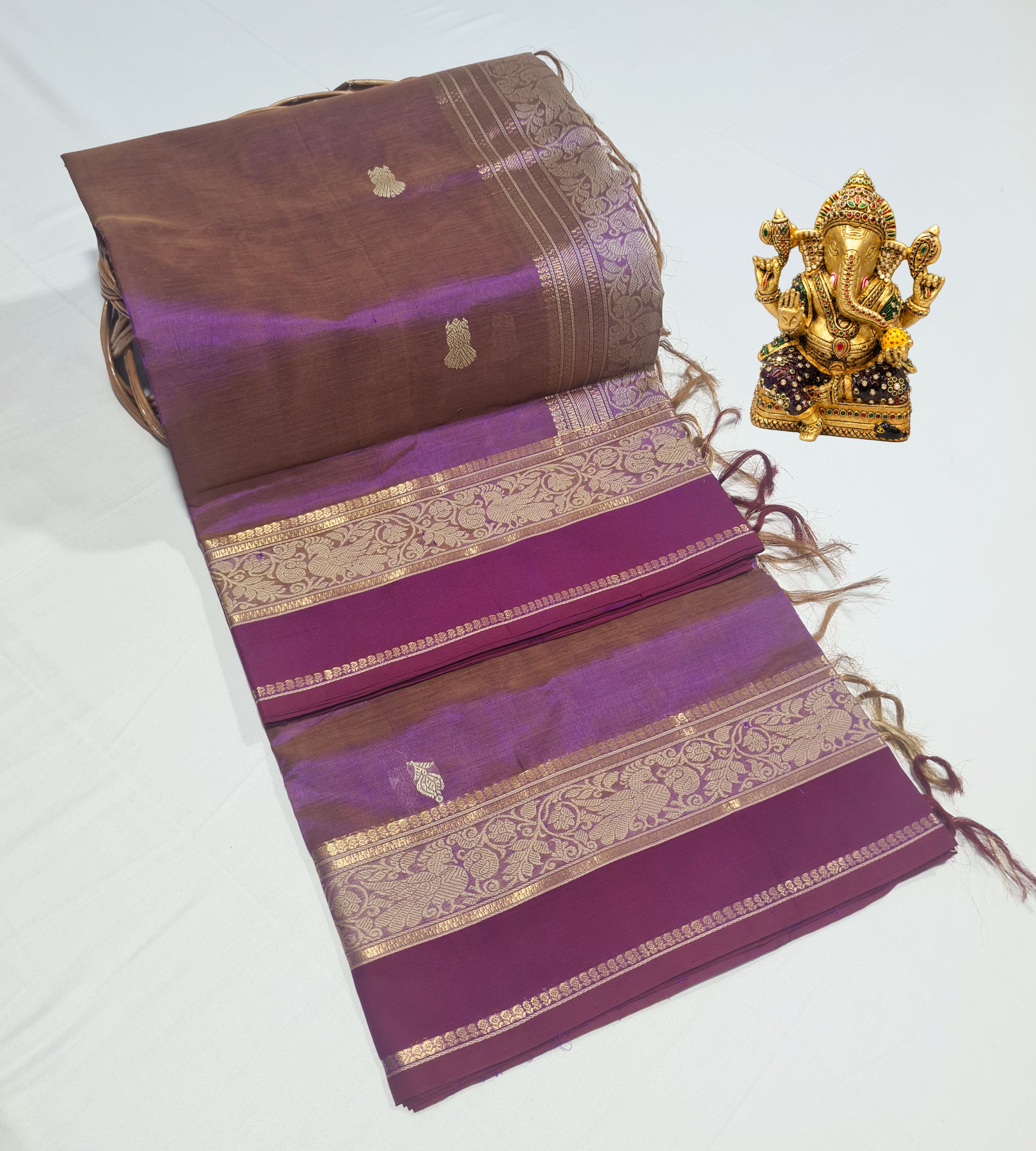Kanchipuram Pure Silk Cotton Saree