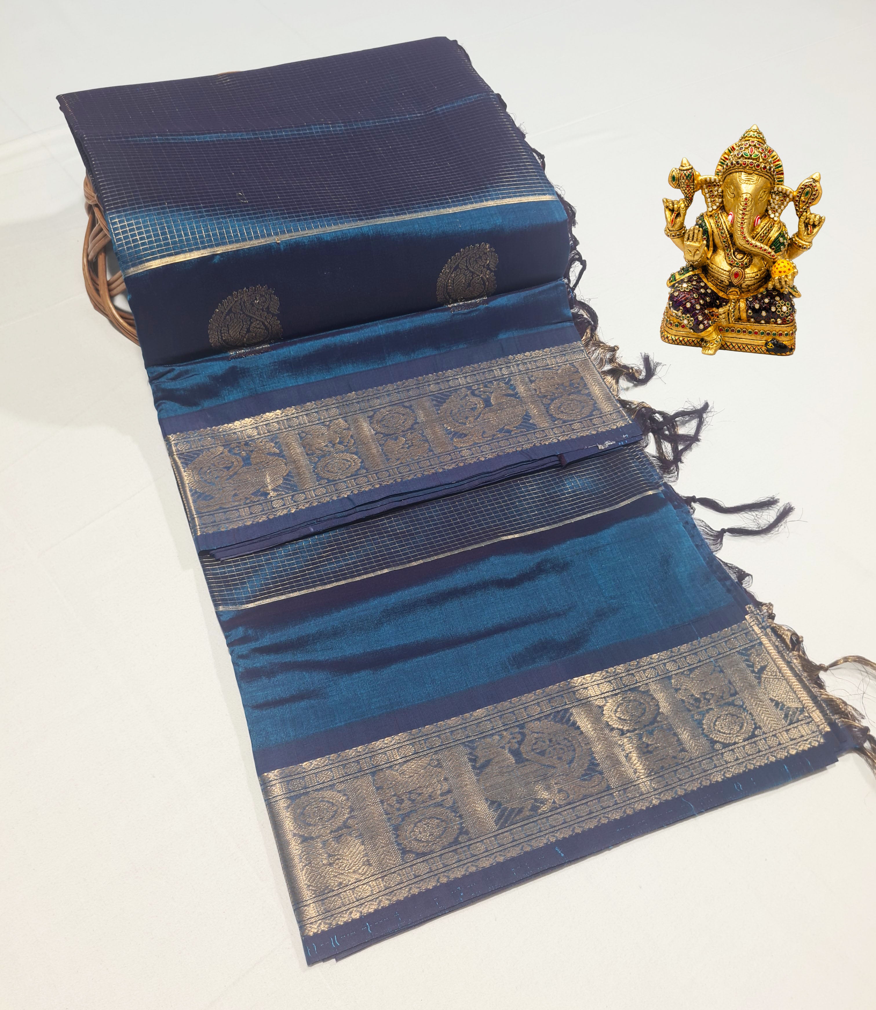 Kanchipuram Pure Silk Cotton Saree