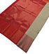 Kanchi Vegan Silk Saree With Contrast Blouse and Rich Jari Pallu