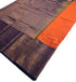 Kanchi Vegan Silk Saree With Contrast Blouse and Rich Jari Pallu