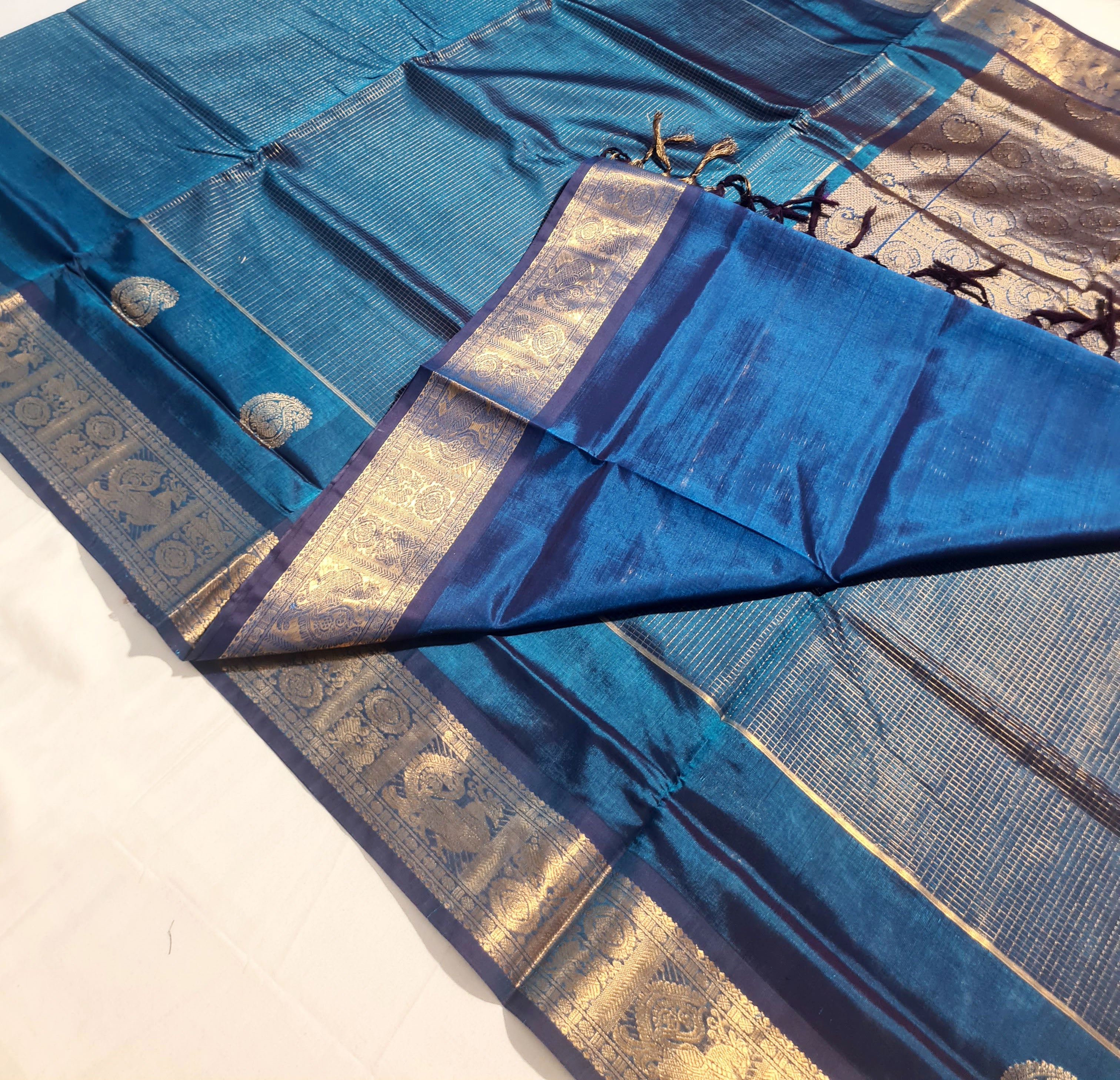 Kanchipuram Pure Silk Cotton Saree
