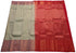 Kanchi Vegan Silk Saree With Contrast Blouse and Rich Jari Pallu