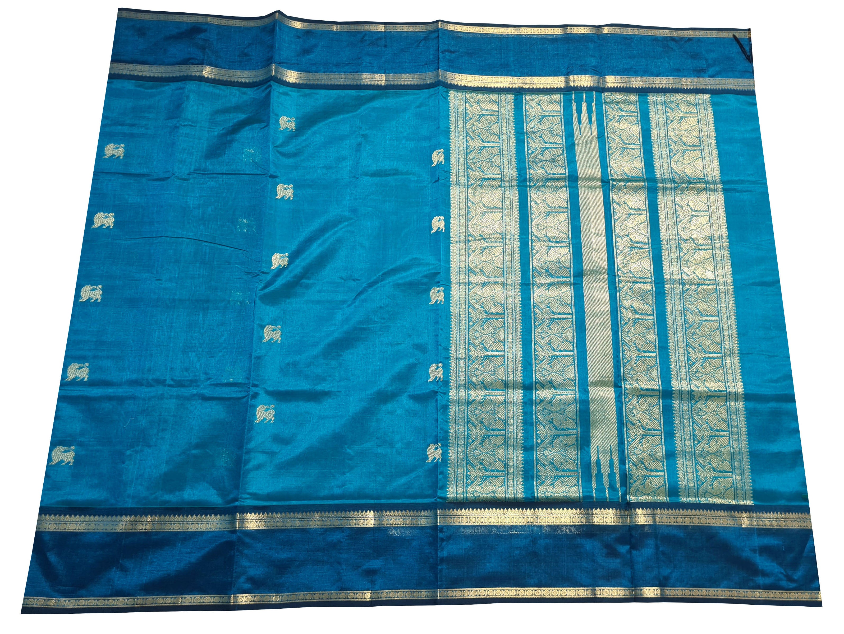 Kanchipuram Pure Silk Cotton Saree