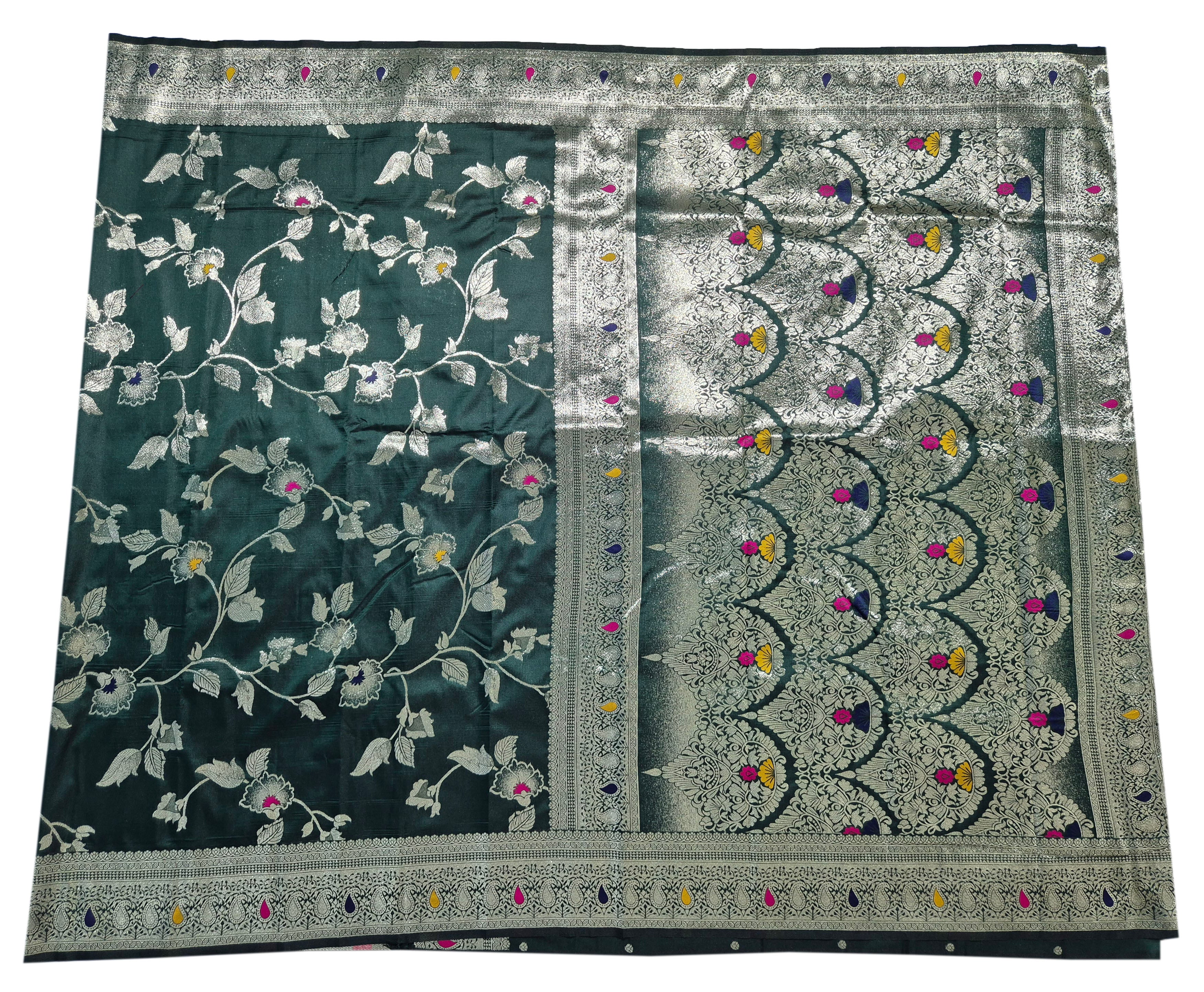 Banarasi semisilk Sarees