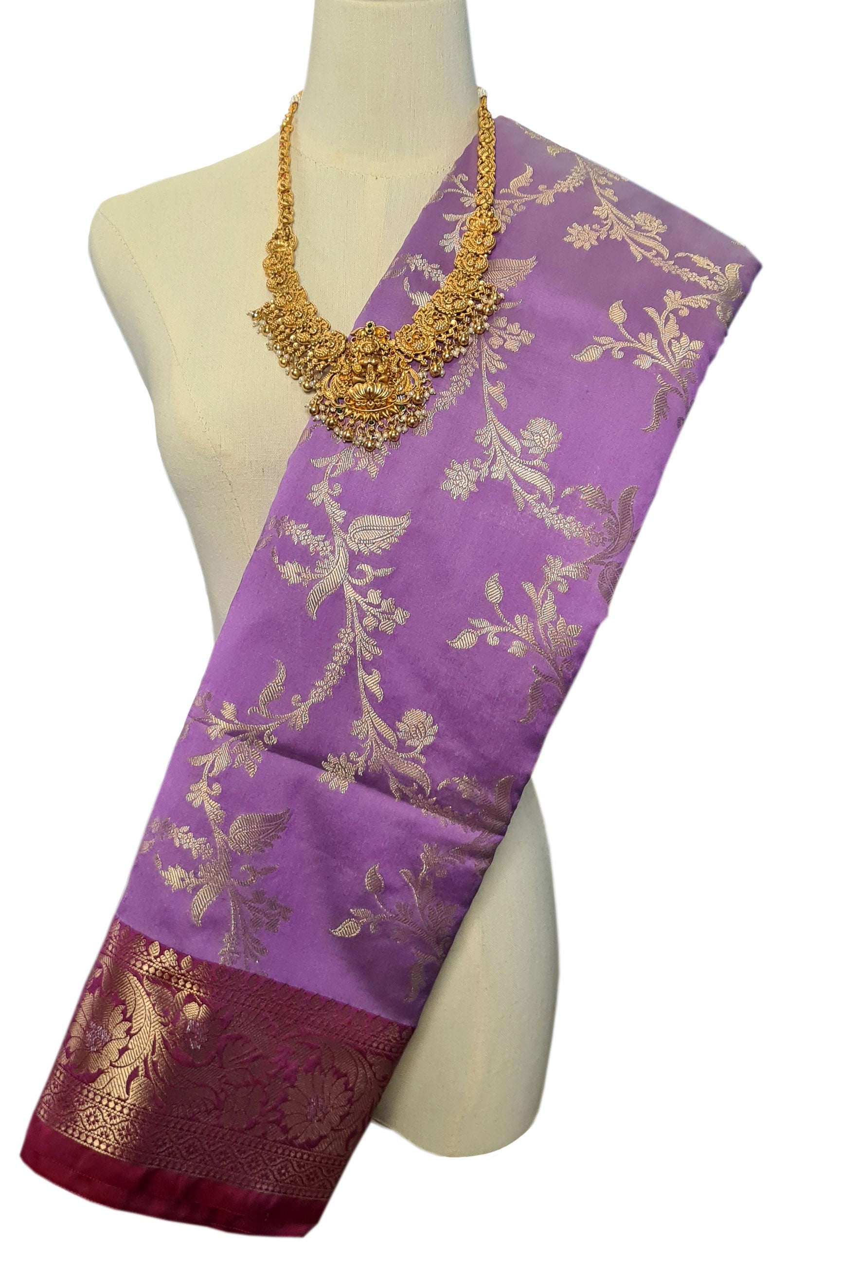 Banarasi Katan Jaal Silk Sarees