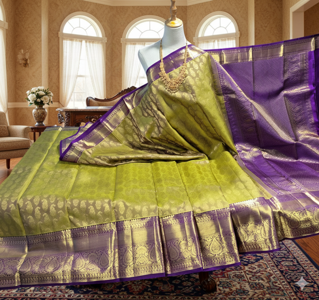 Kanchipuram Pure Silk Saree