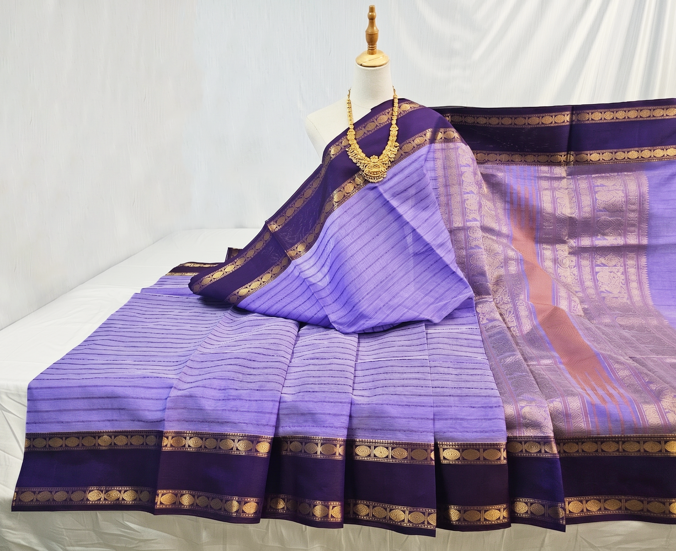 Kanchipuram Pure Silk Cotton Saree