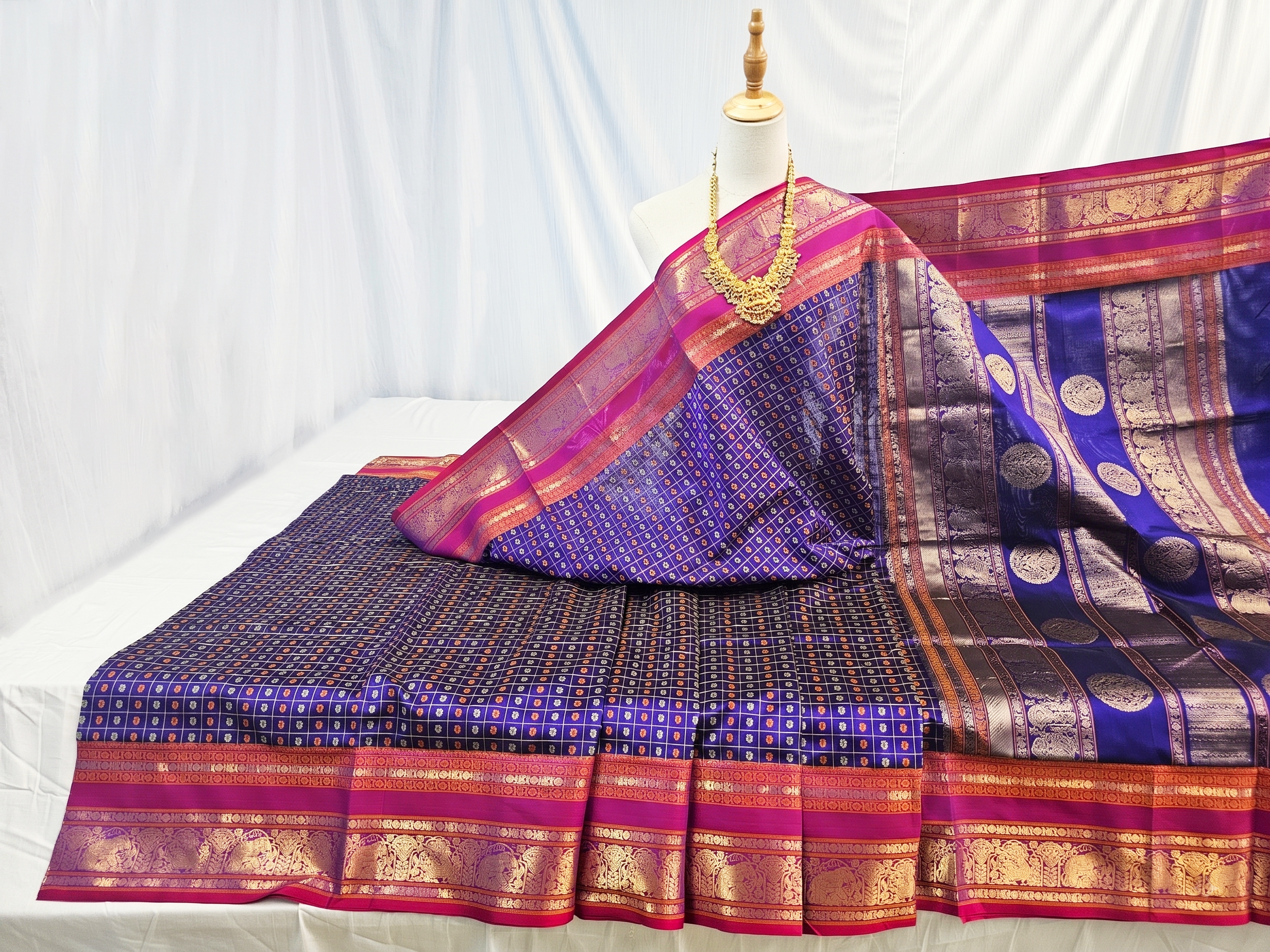 Kanchipuram Pure Silk Cotton Saree