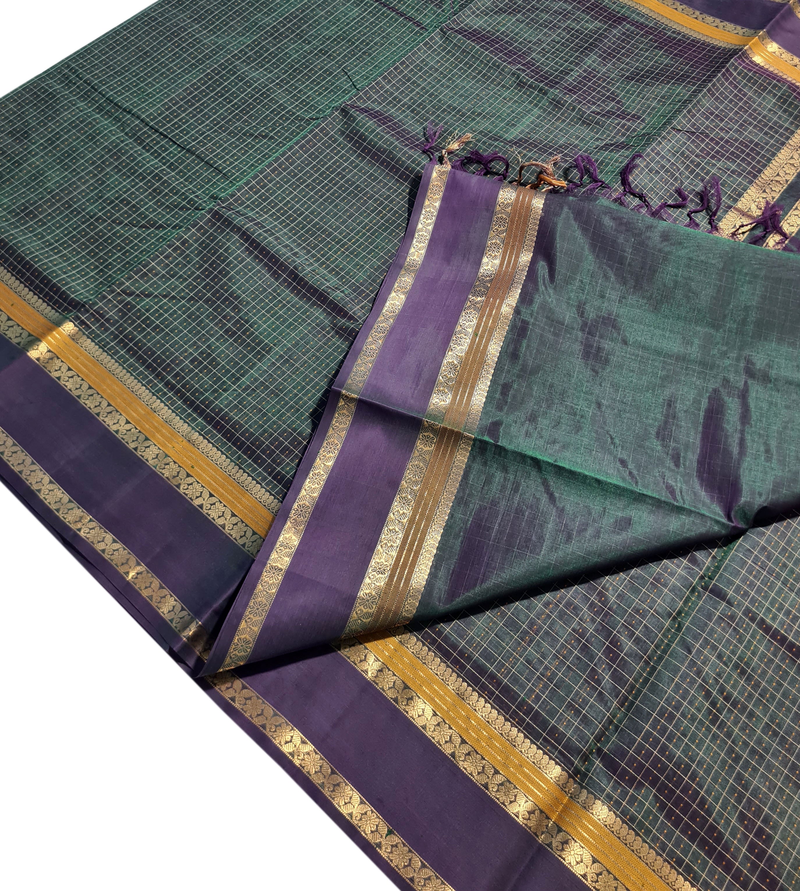 Kanchipuram Pure Silk Cotton Saree