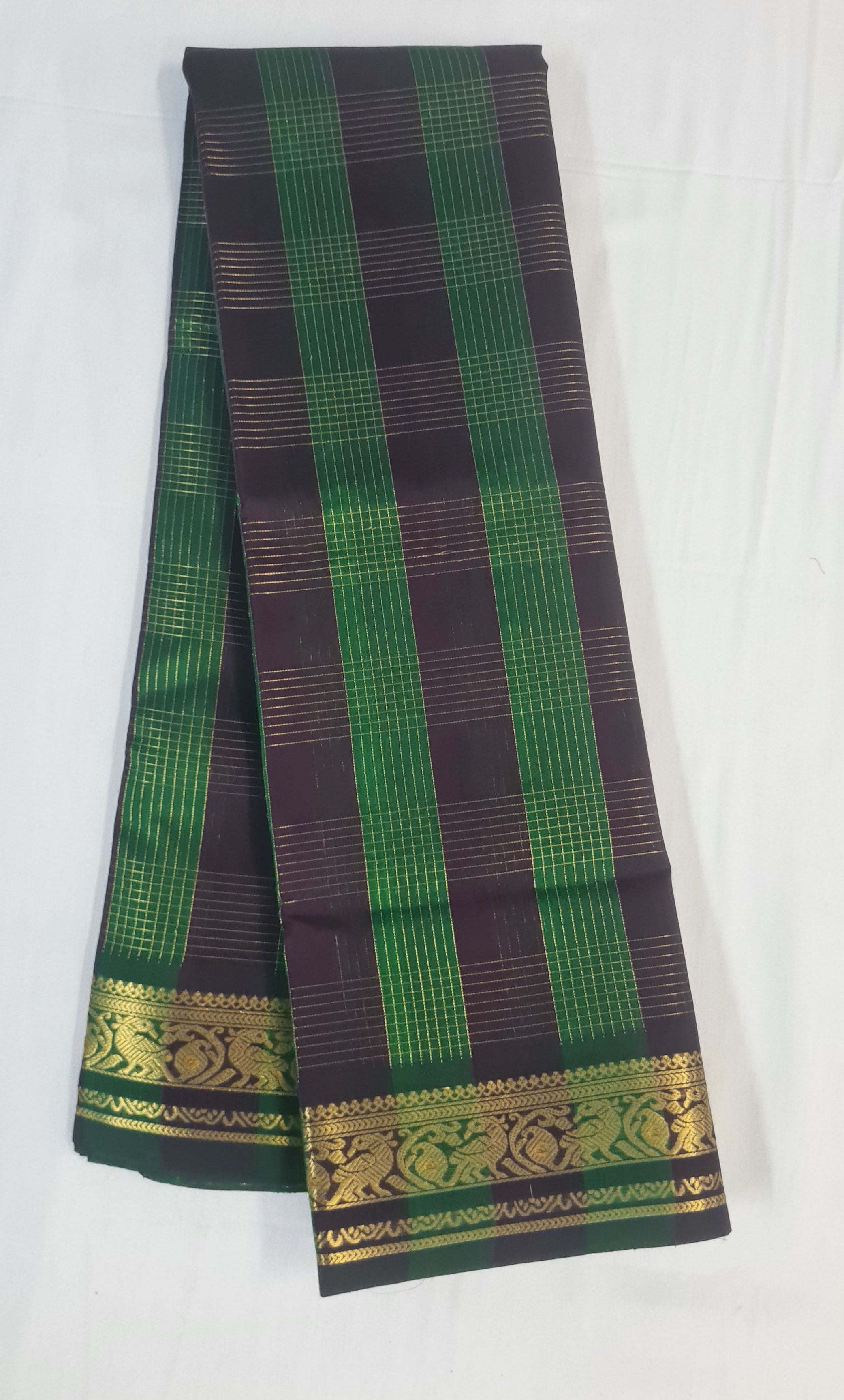Kanchipuram Pure Silk Cotton Saree