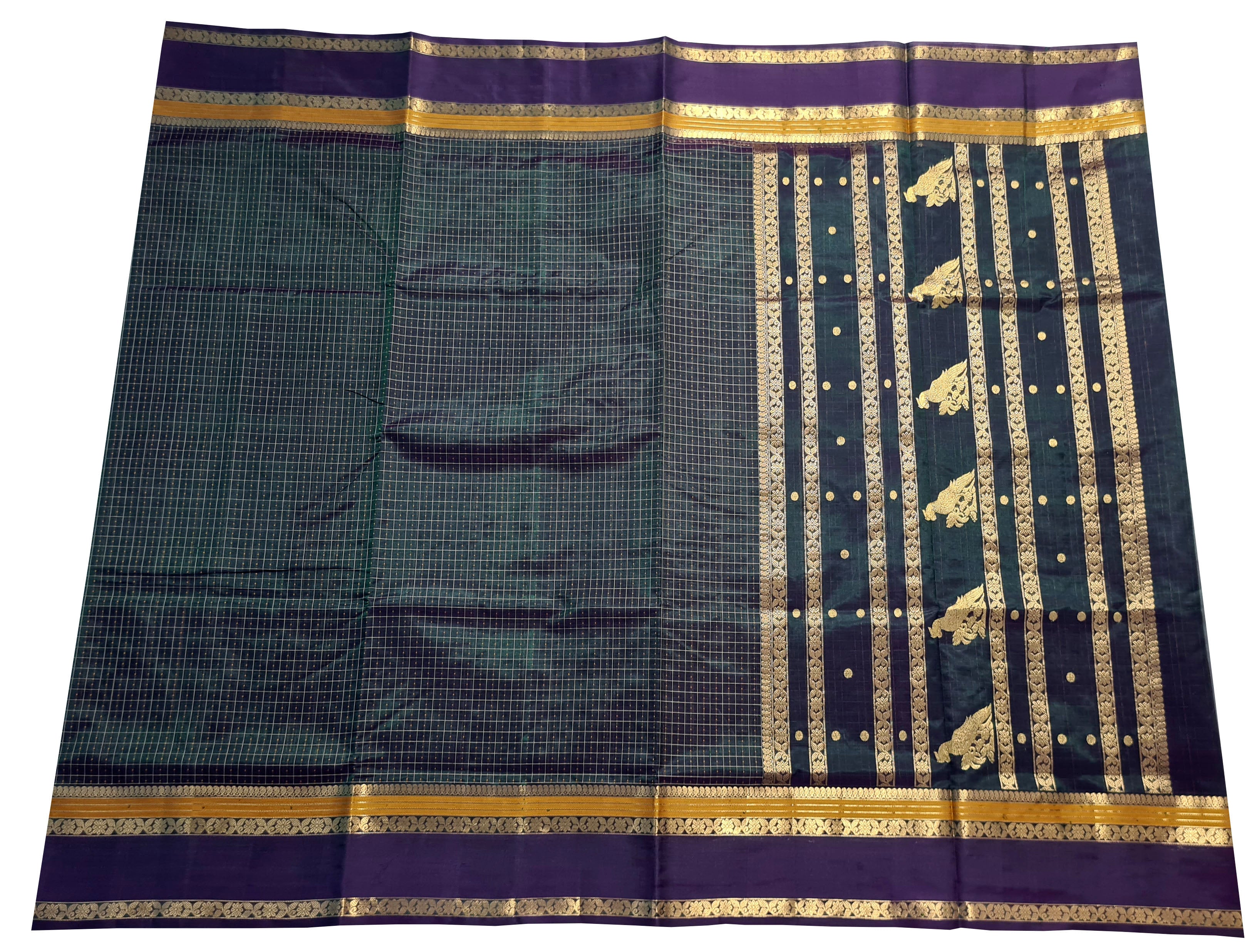 Kanchipuram Pure Silk Cotton Saree