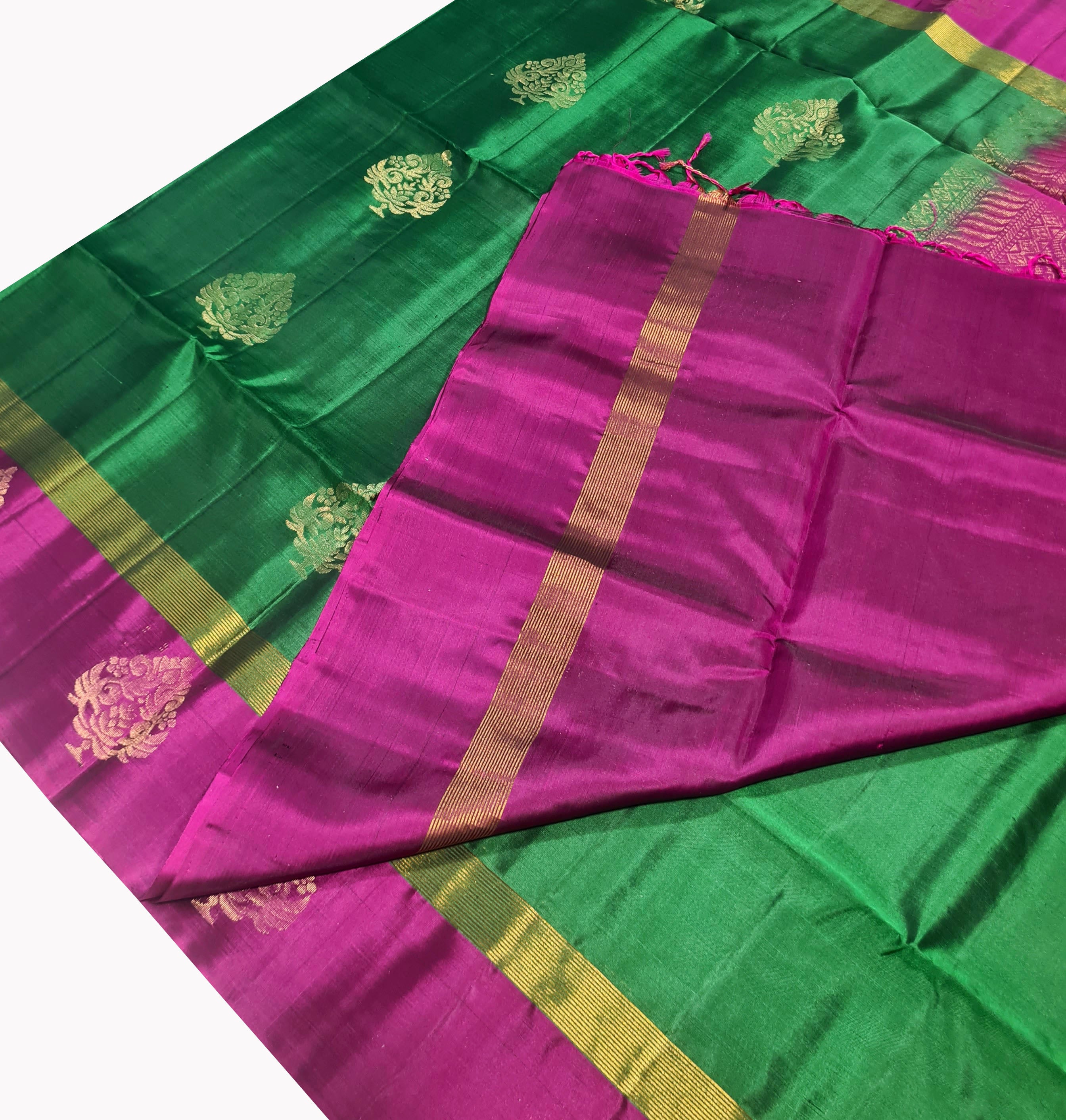 Kanchipuram Pure Soft Silk Saree