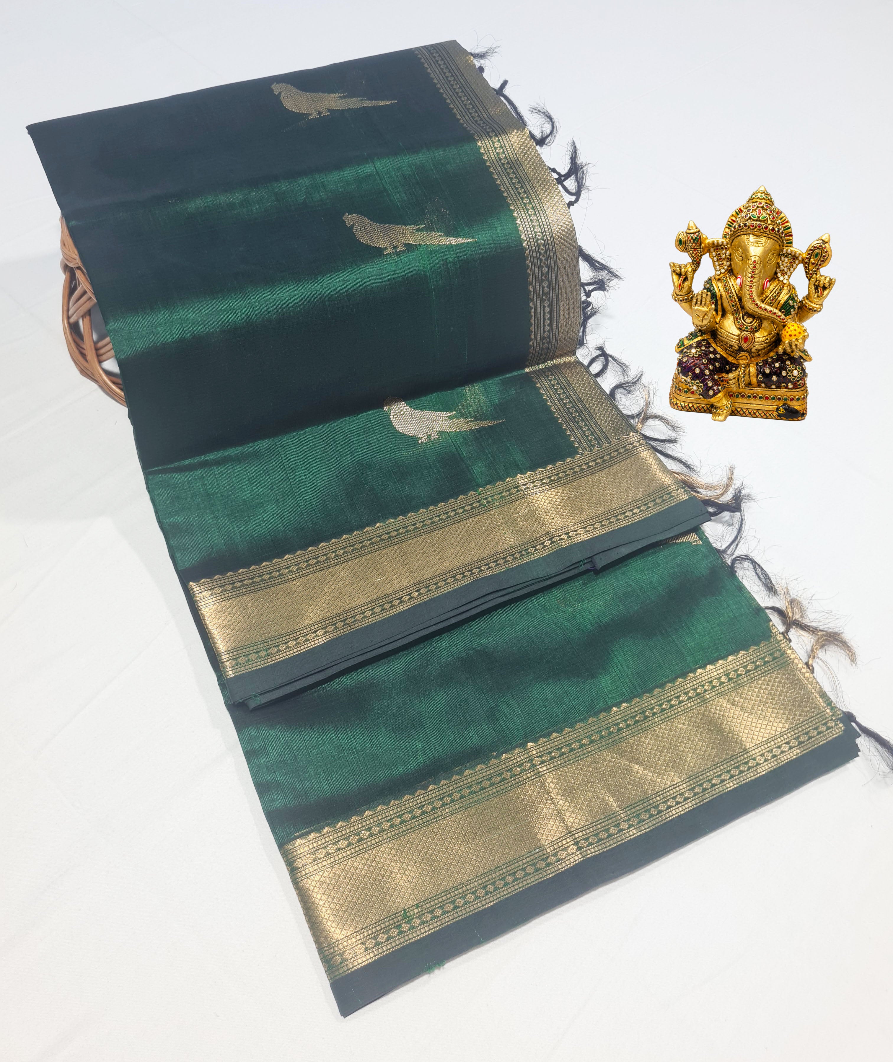 Kanchipuram Pure Silk Cotton Saree