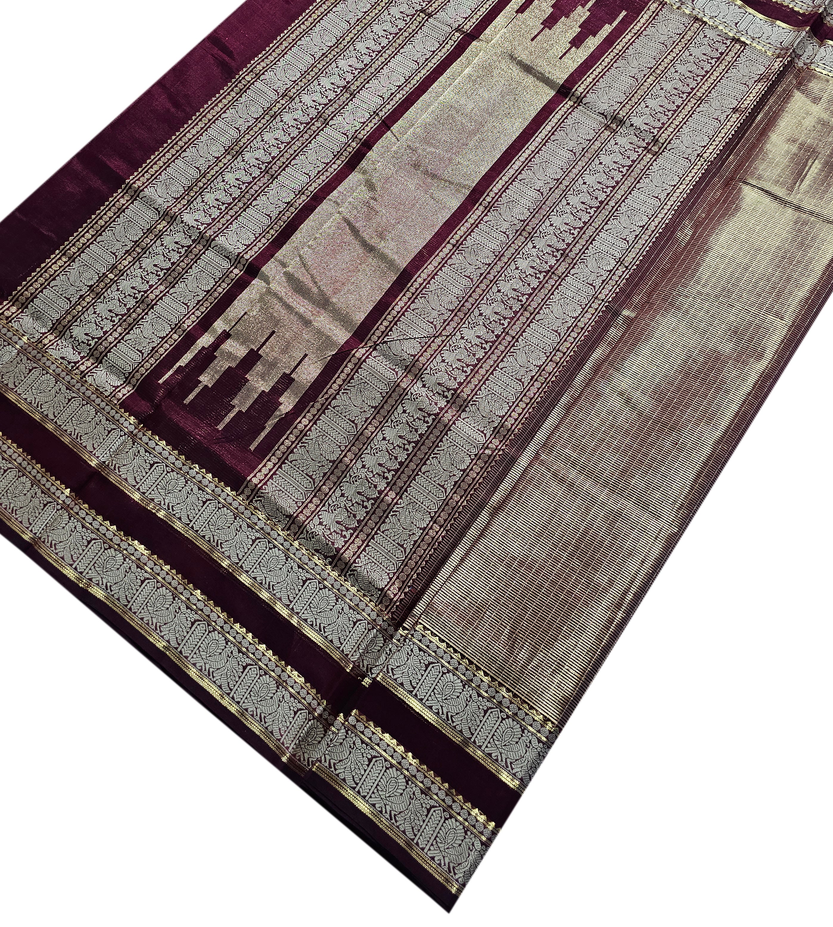 Kanchipuram Pure Silk Cotton Saree