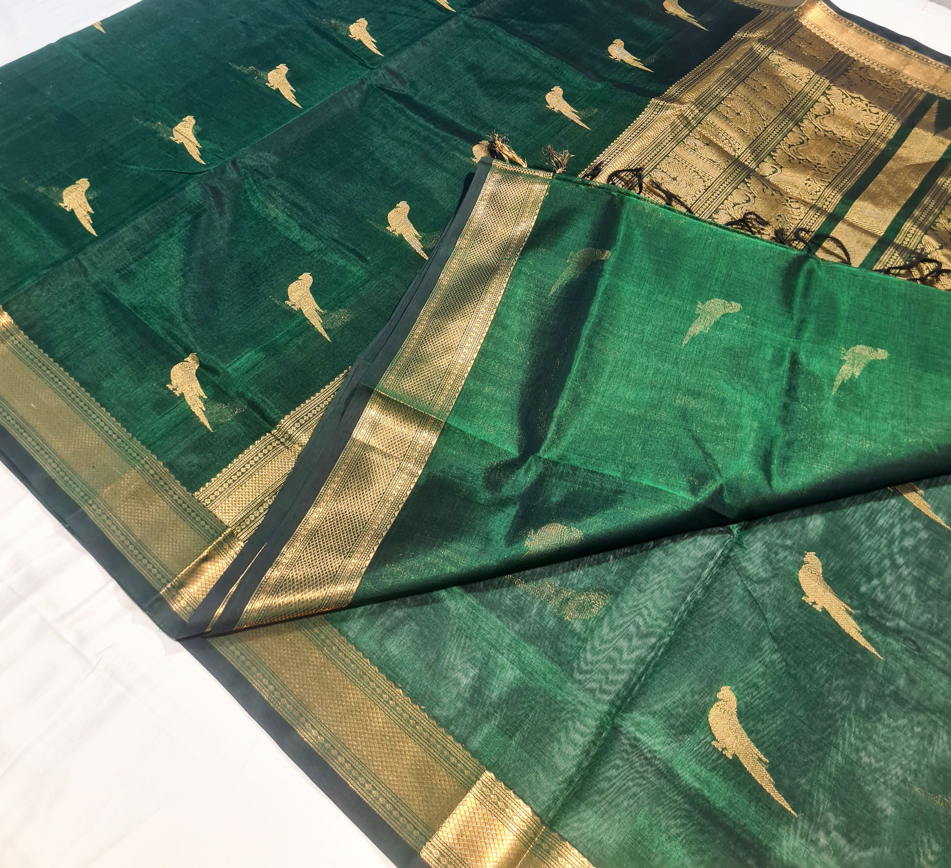Kanchipuram Pure Silk Cotton Saree