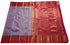 Kanchi Vegan Silk Saree With Contrast Blouse and Rich Jari Pallu