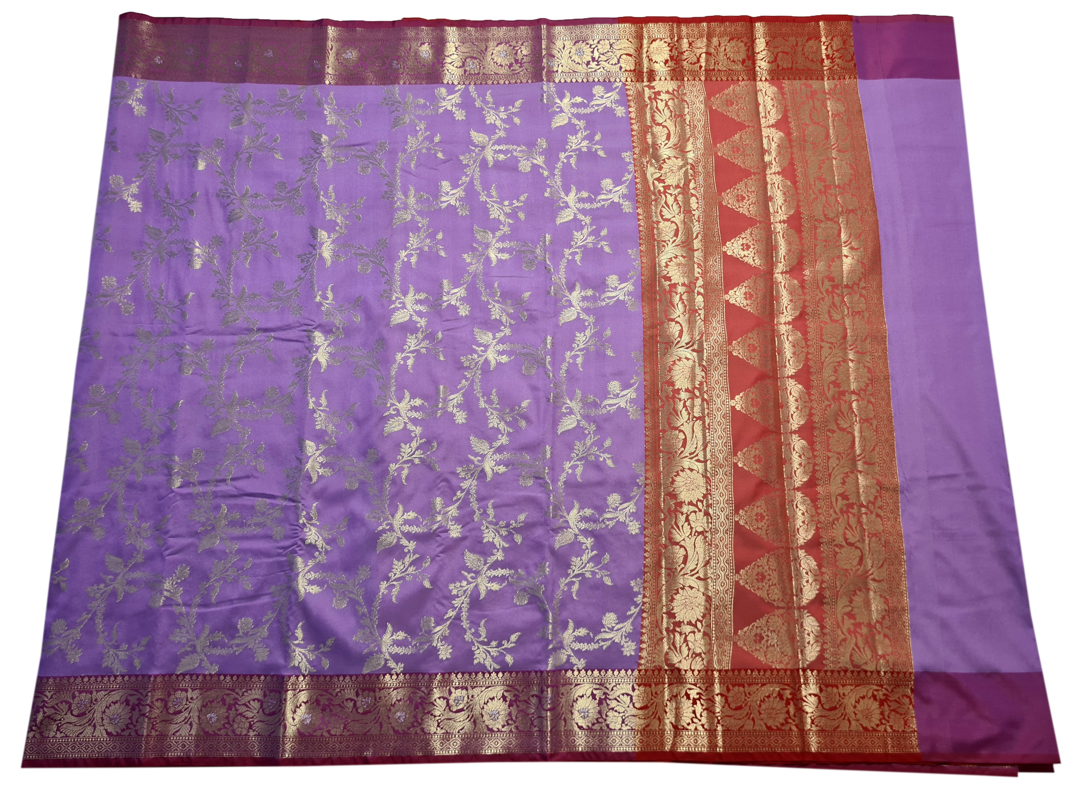 Banarasi Katan Jaal Silk Sarees