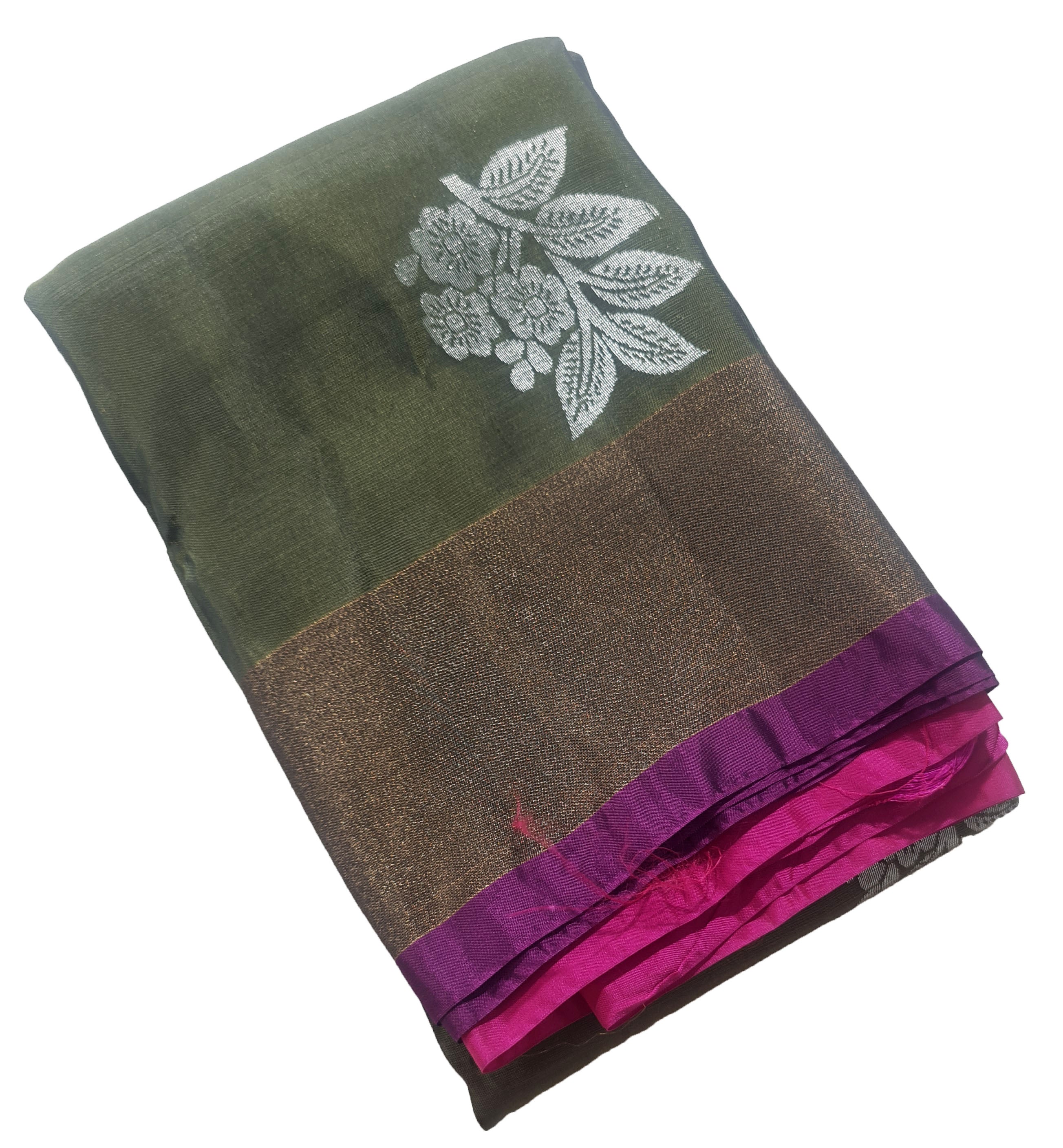 Handwoven Unique Pure Soft Silk Saree