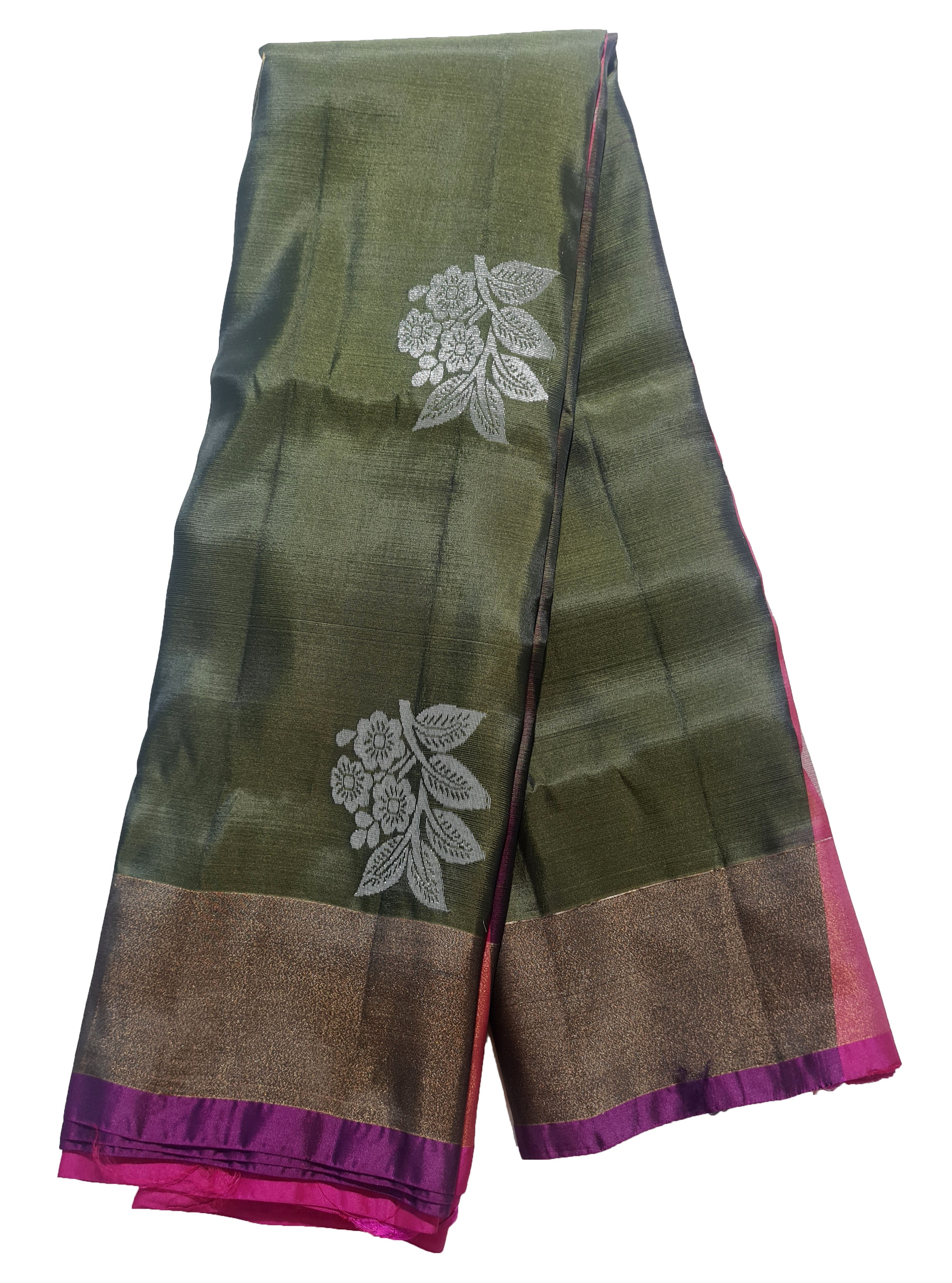 Handwoven Unique Pure Soft Silk Saree