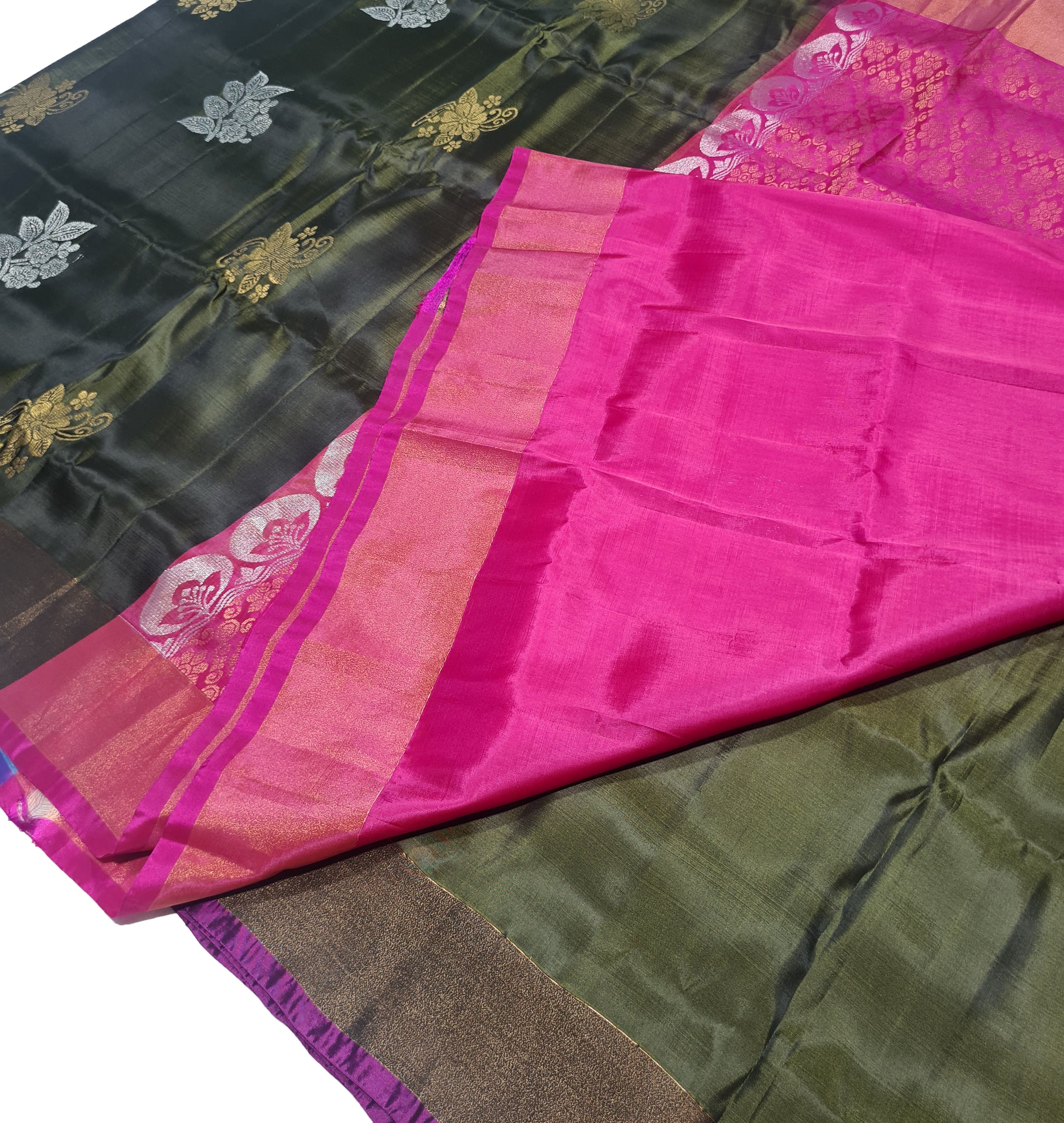 Handwoven Unique Pure Soft Silk Saree