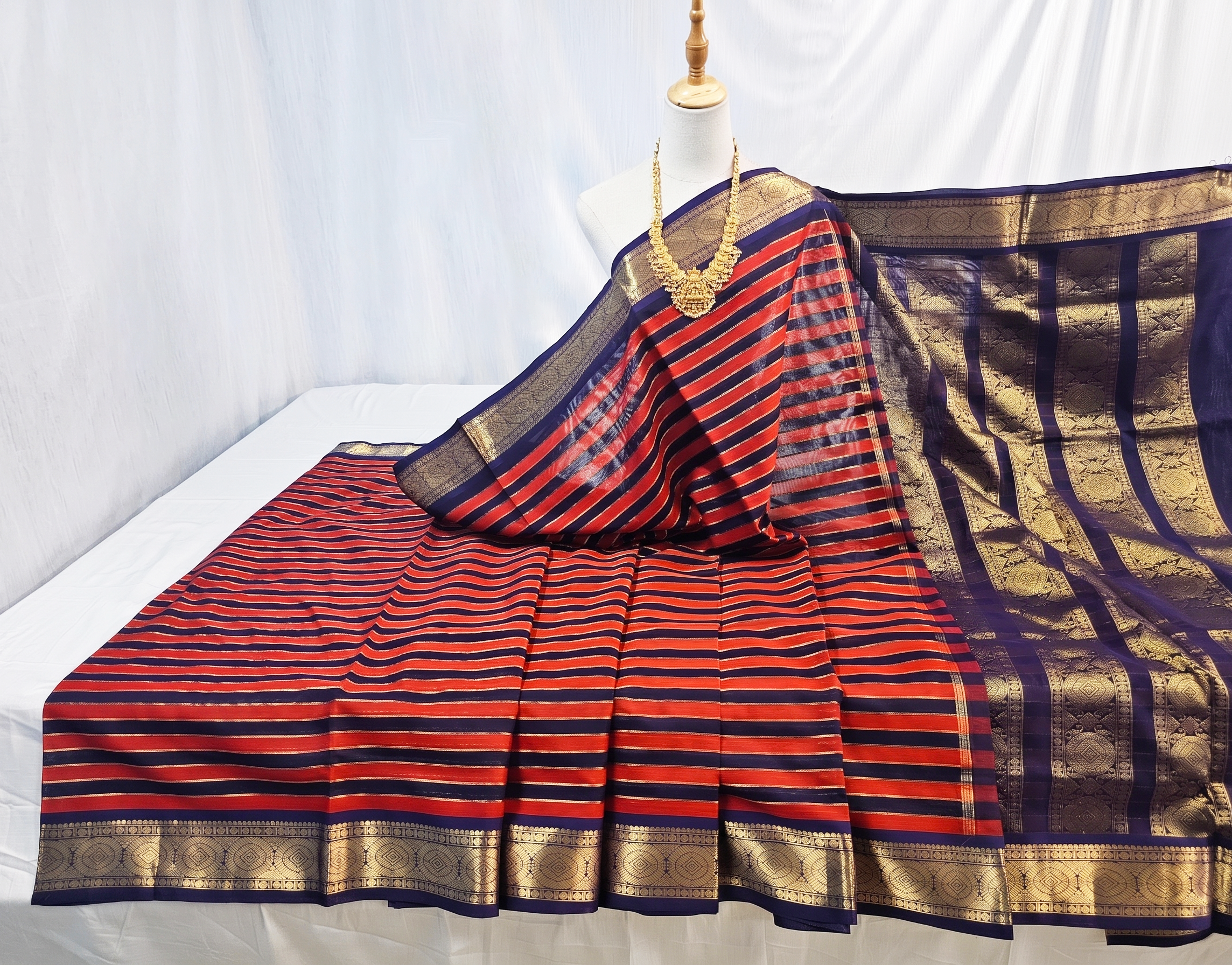 Kanchipuram Pure Silk Cotton Saree