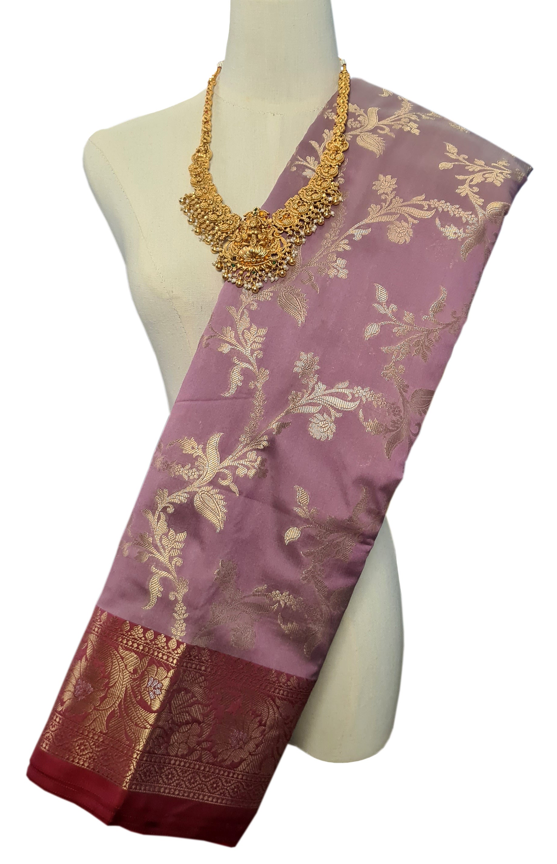 Banarasi Katan Jaal Silk Sarees
