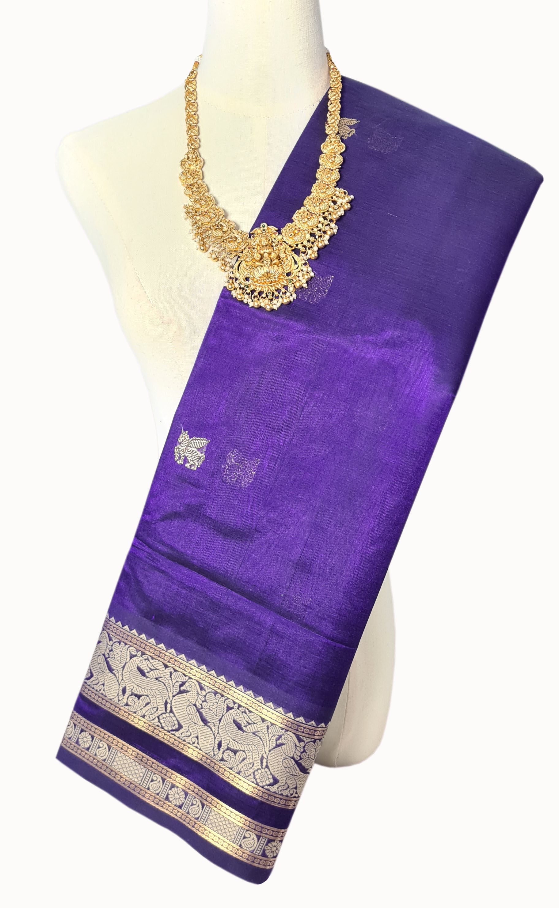 Kanchipuram Pure Silk Cotton Saree