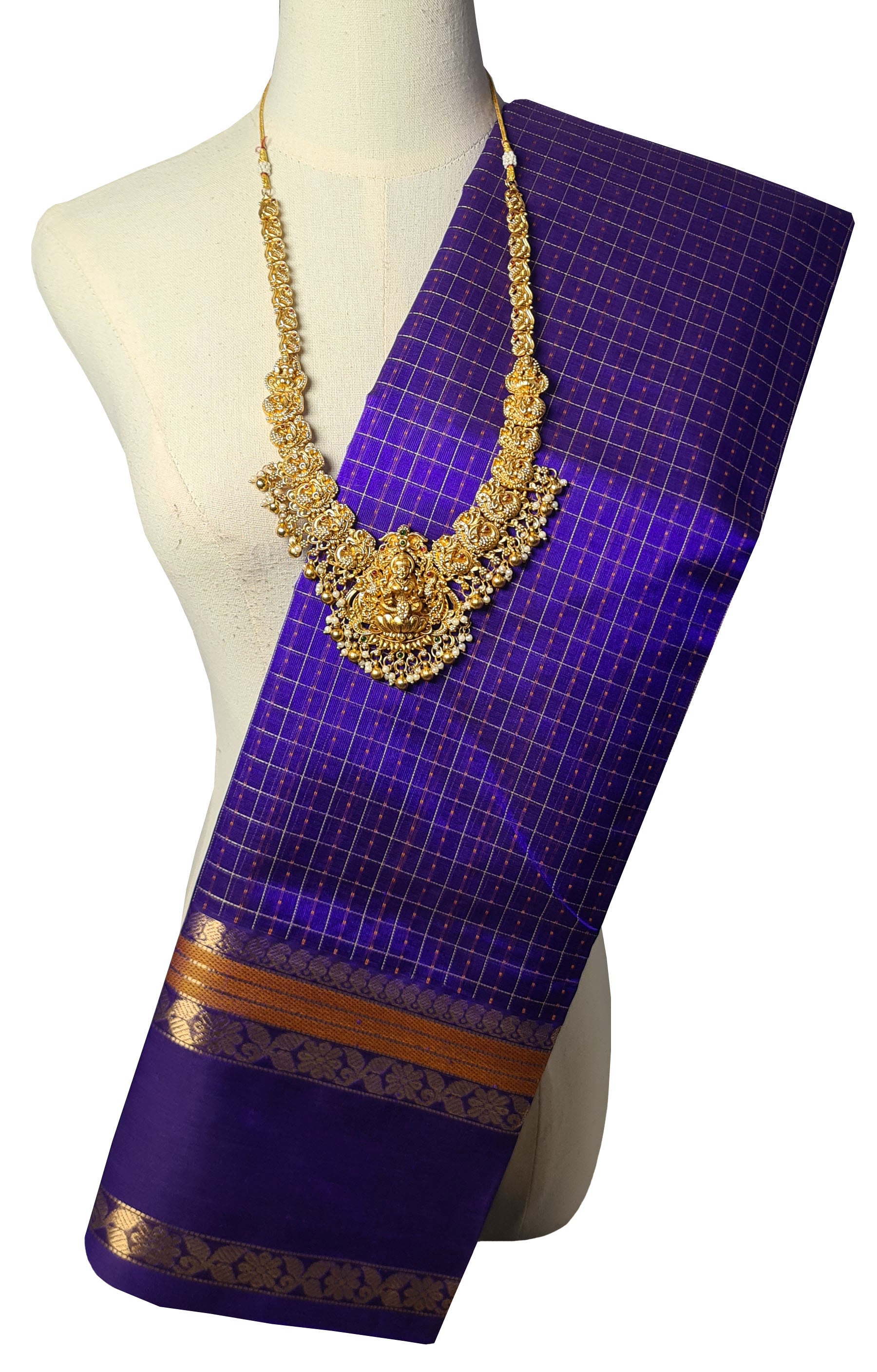 Kanchipuram Pure Silk Cotton Saree