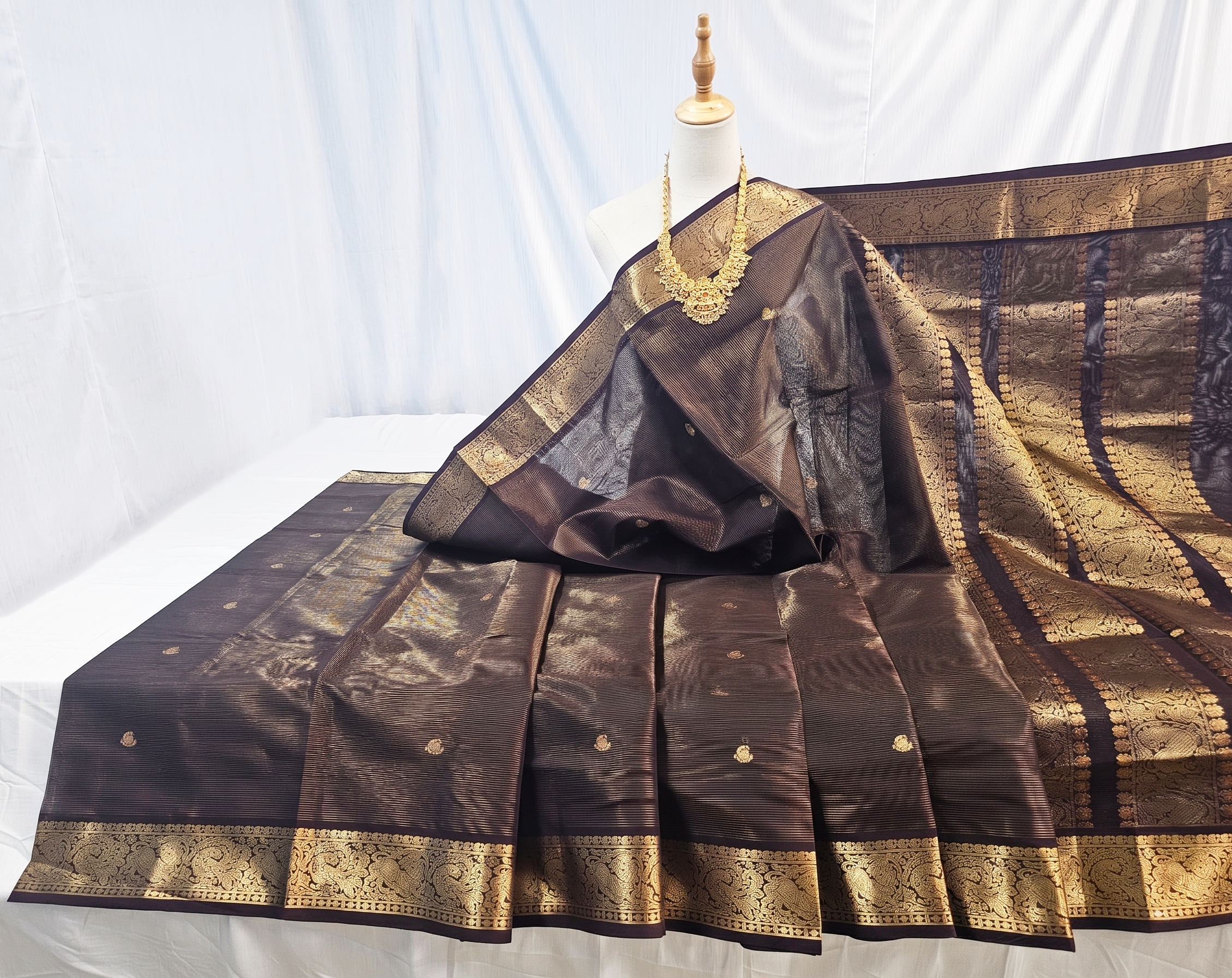 Kanchipuram Pure Silk Cotton Saree
