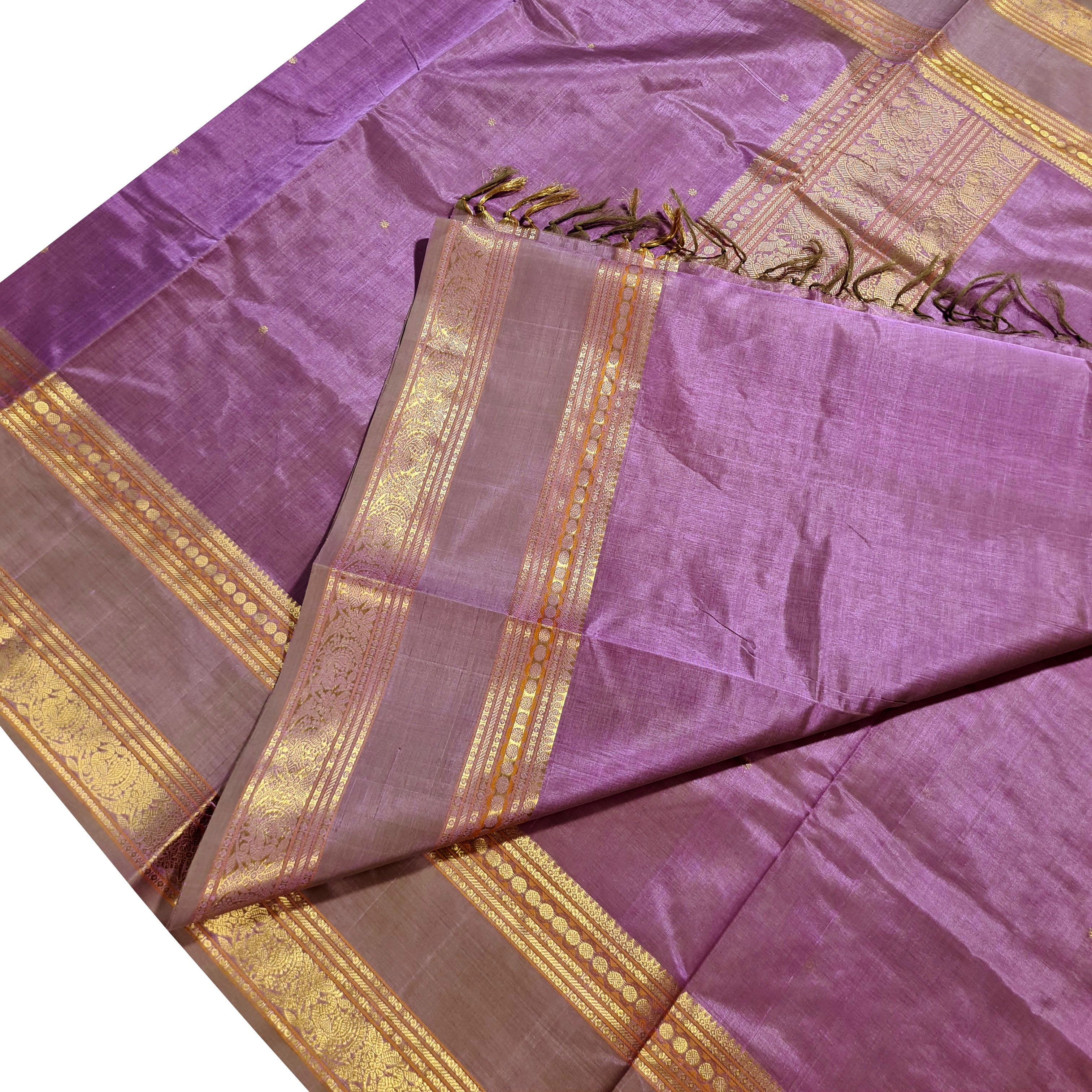 Kanchipuram Pure Silk Cotton Saree