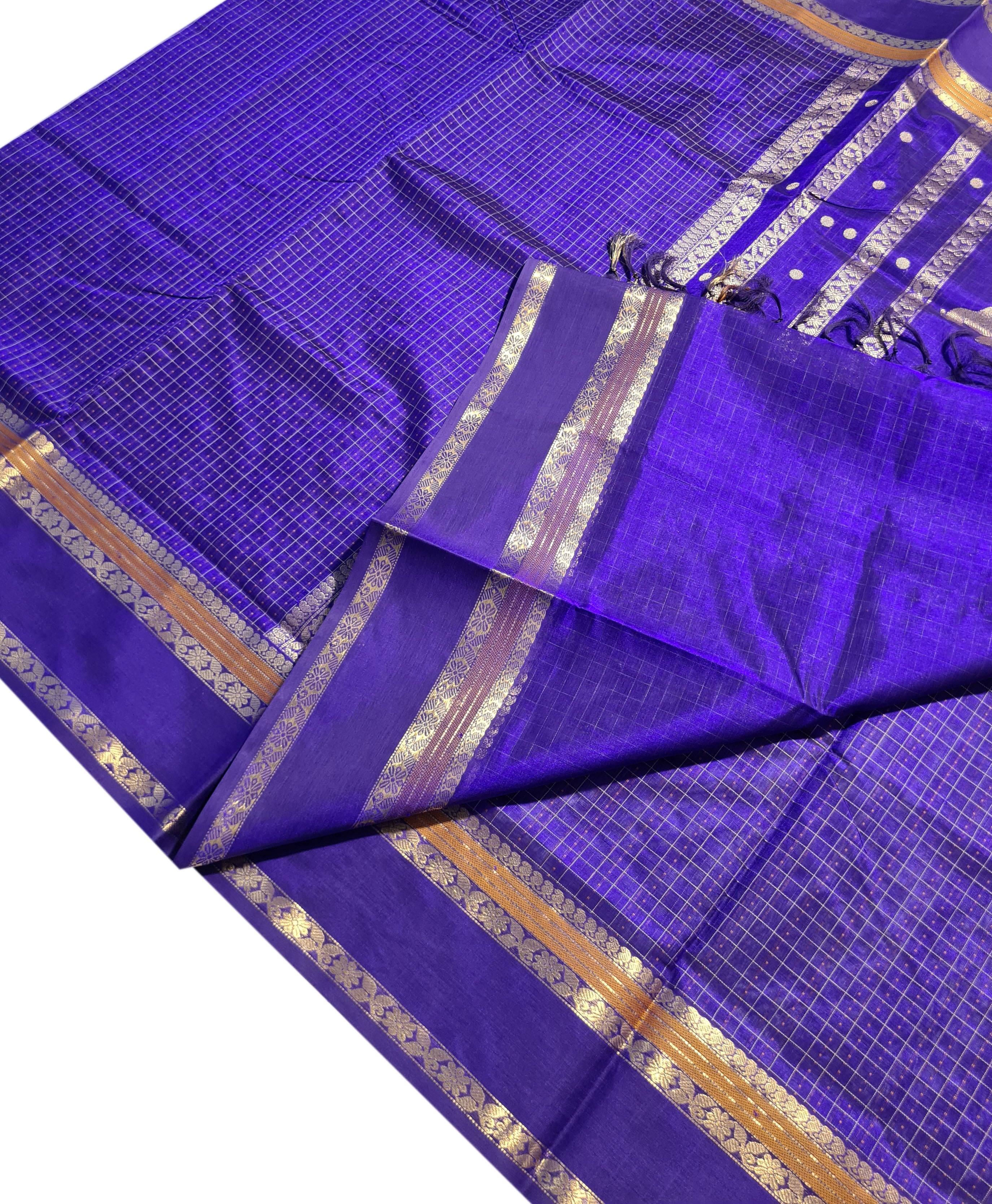Kanchipuram Pure Silk Cotton Saree