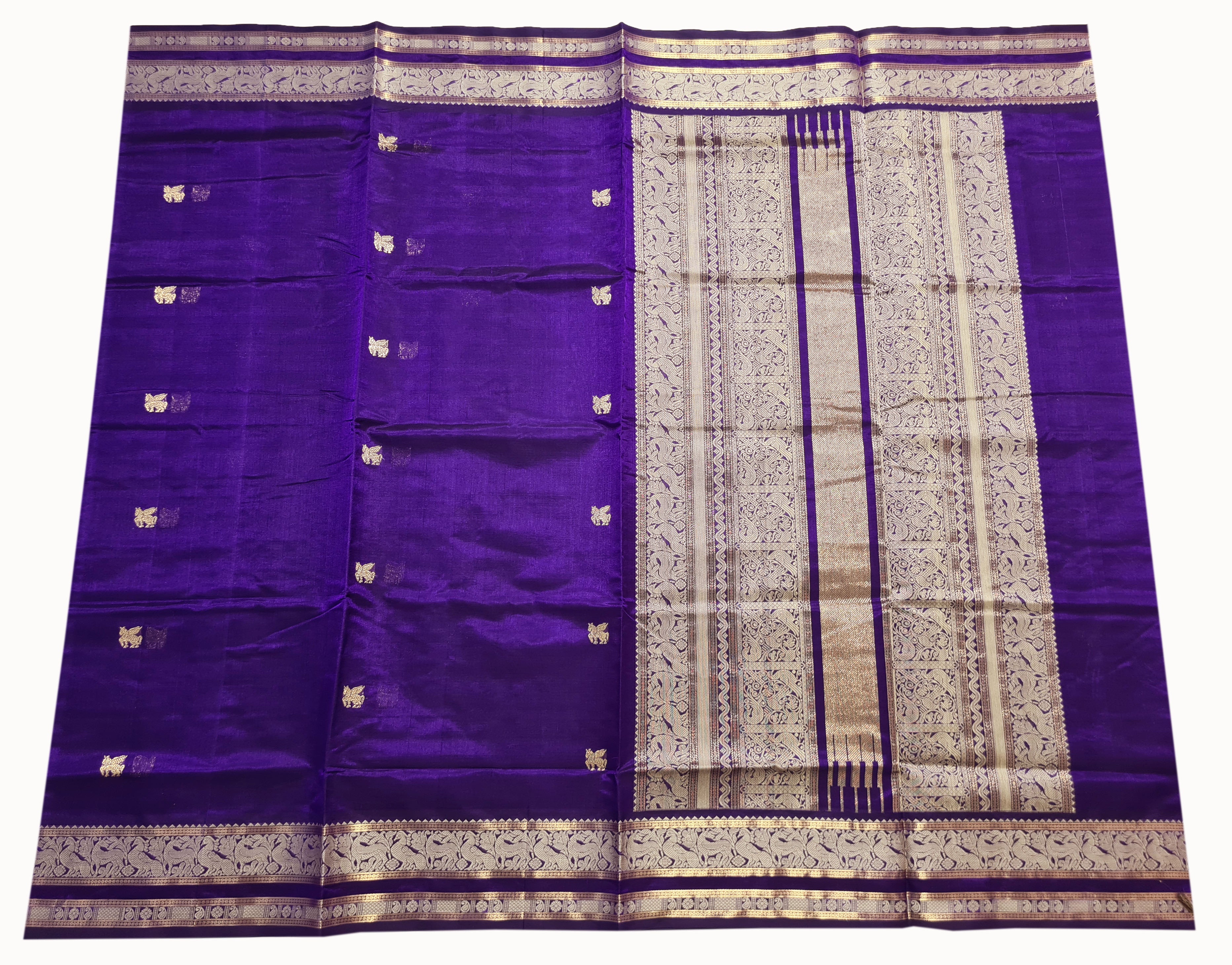 Kanchipuram Pure Silk Cotton Saree