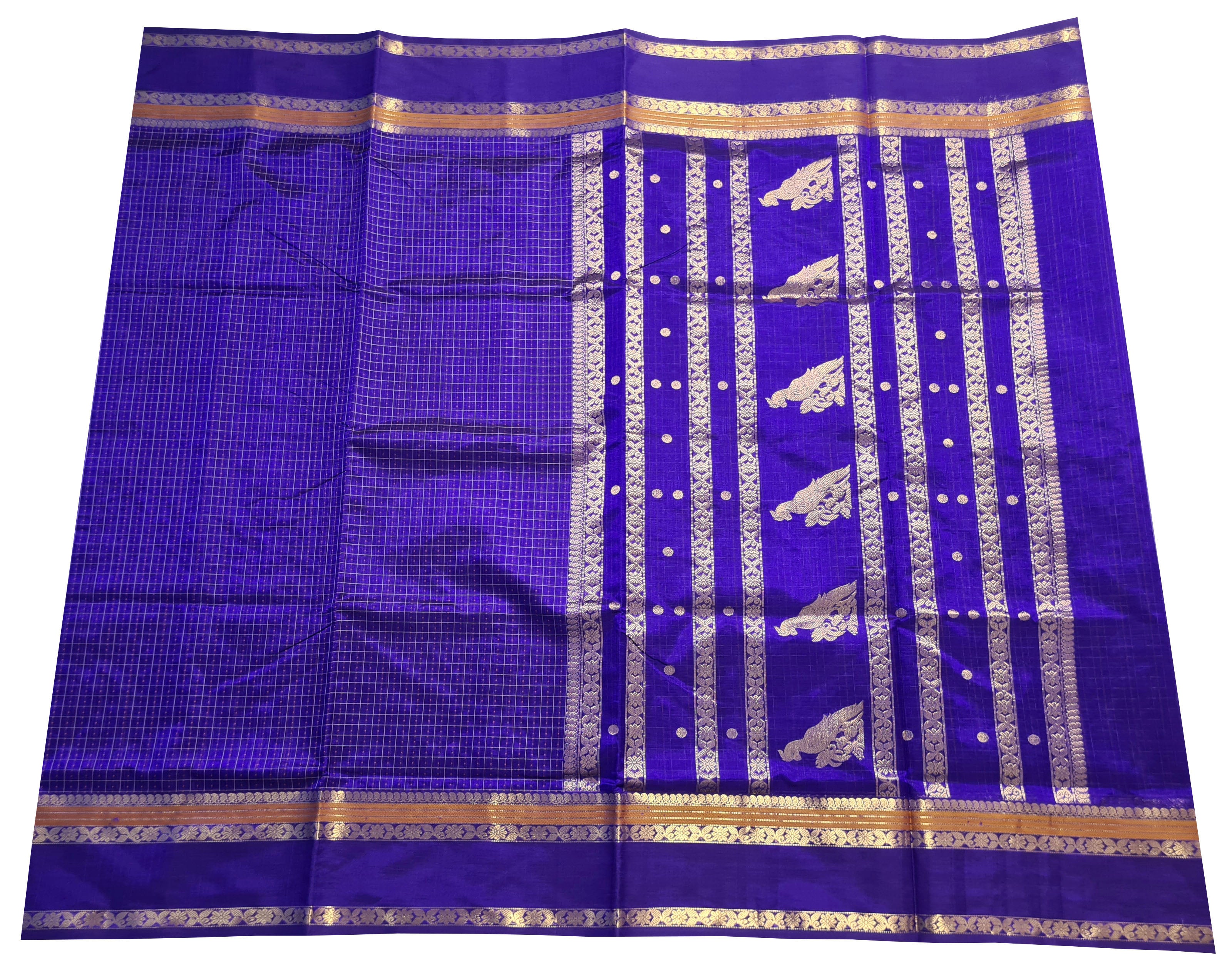 Kanchipuram Pure Silk Cotton Saree