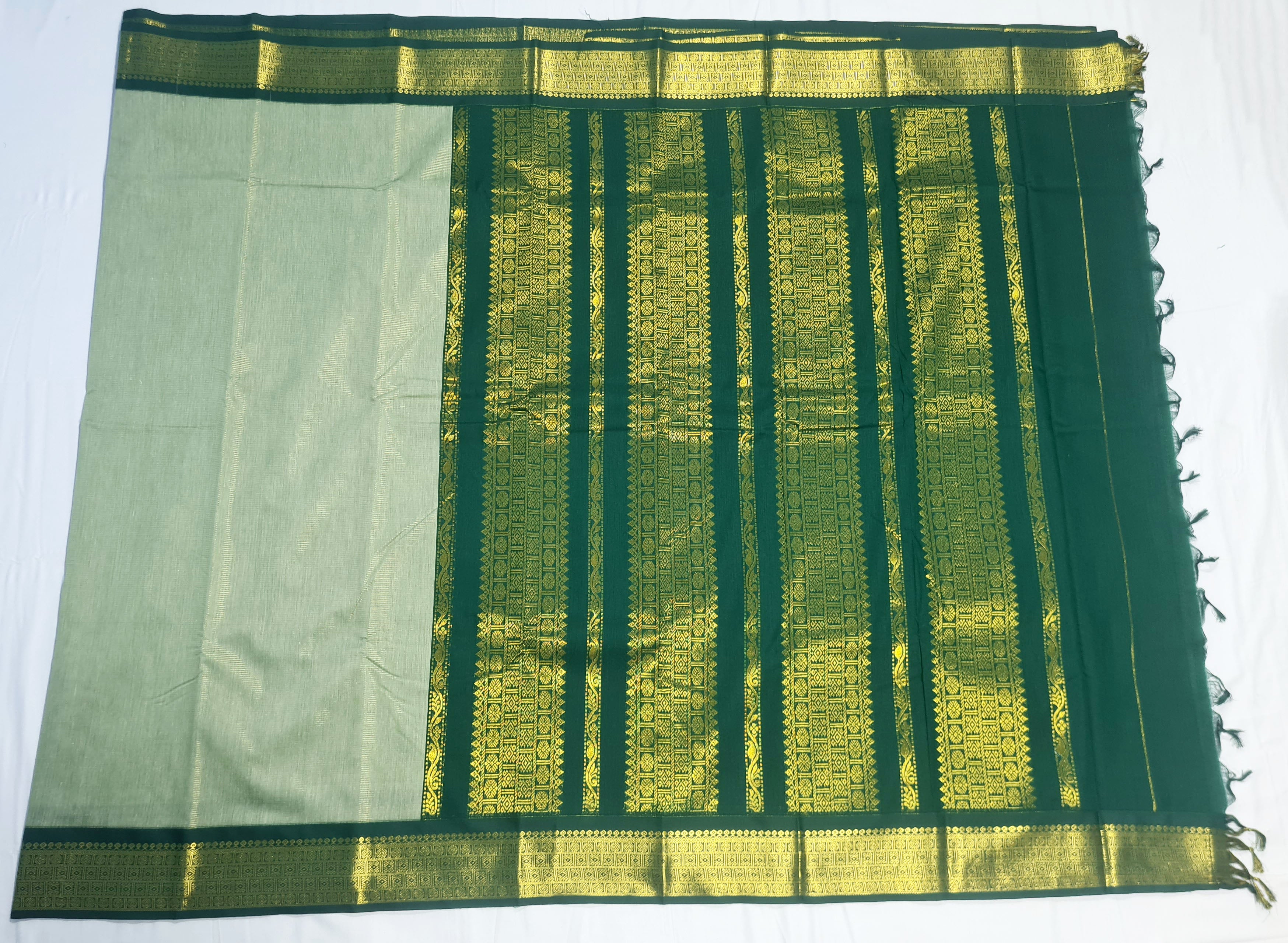 Kanchipuram Agarlic Cotton Sarees
