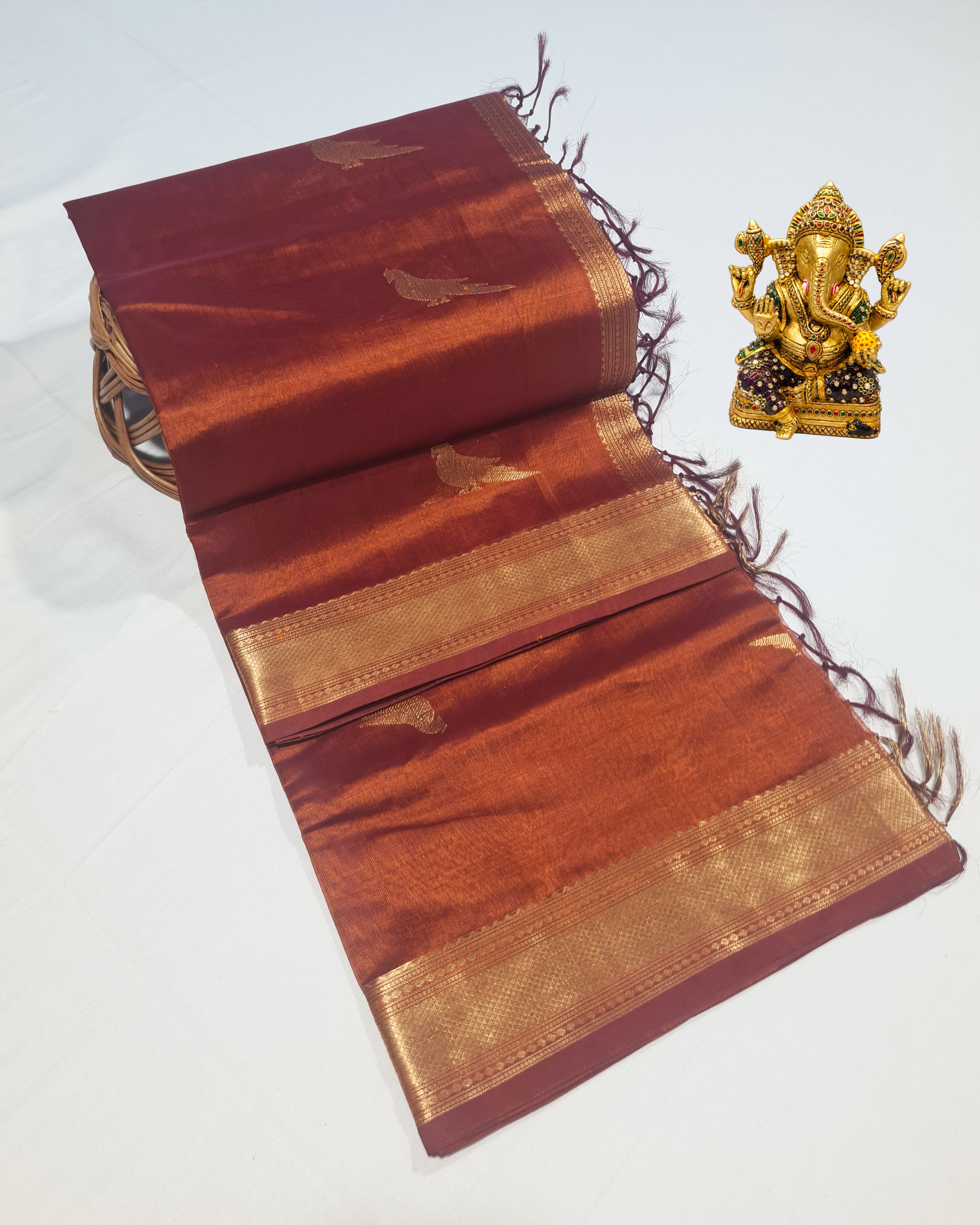 Kanchipuram Pure Silk Cotton Saree