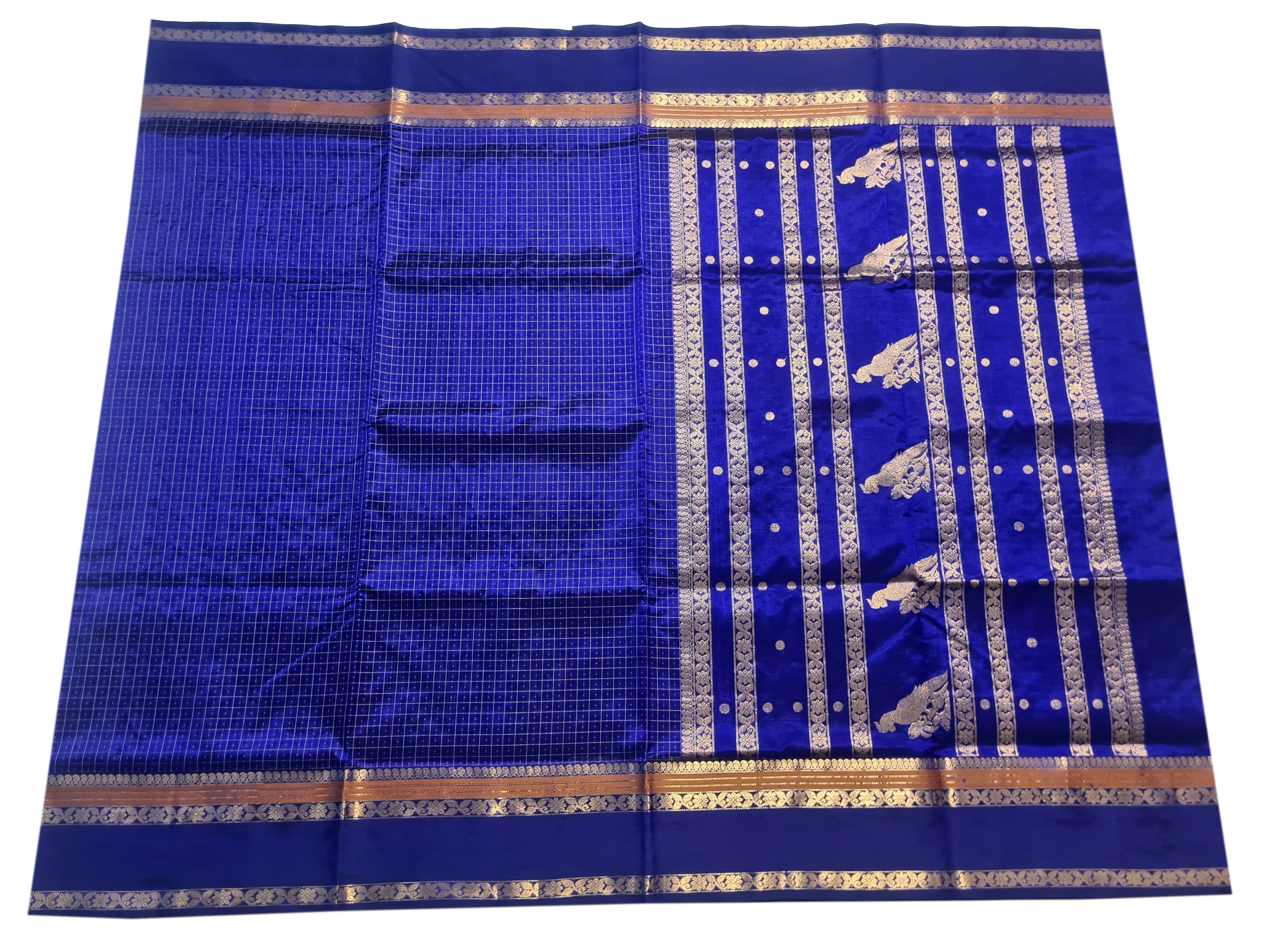 Kanchipuram Pure Silk Cotton Saree