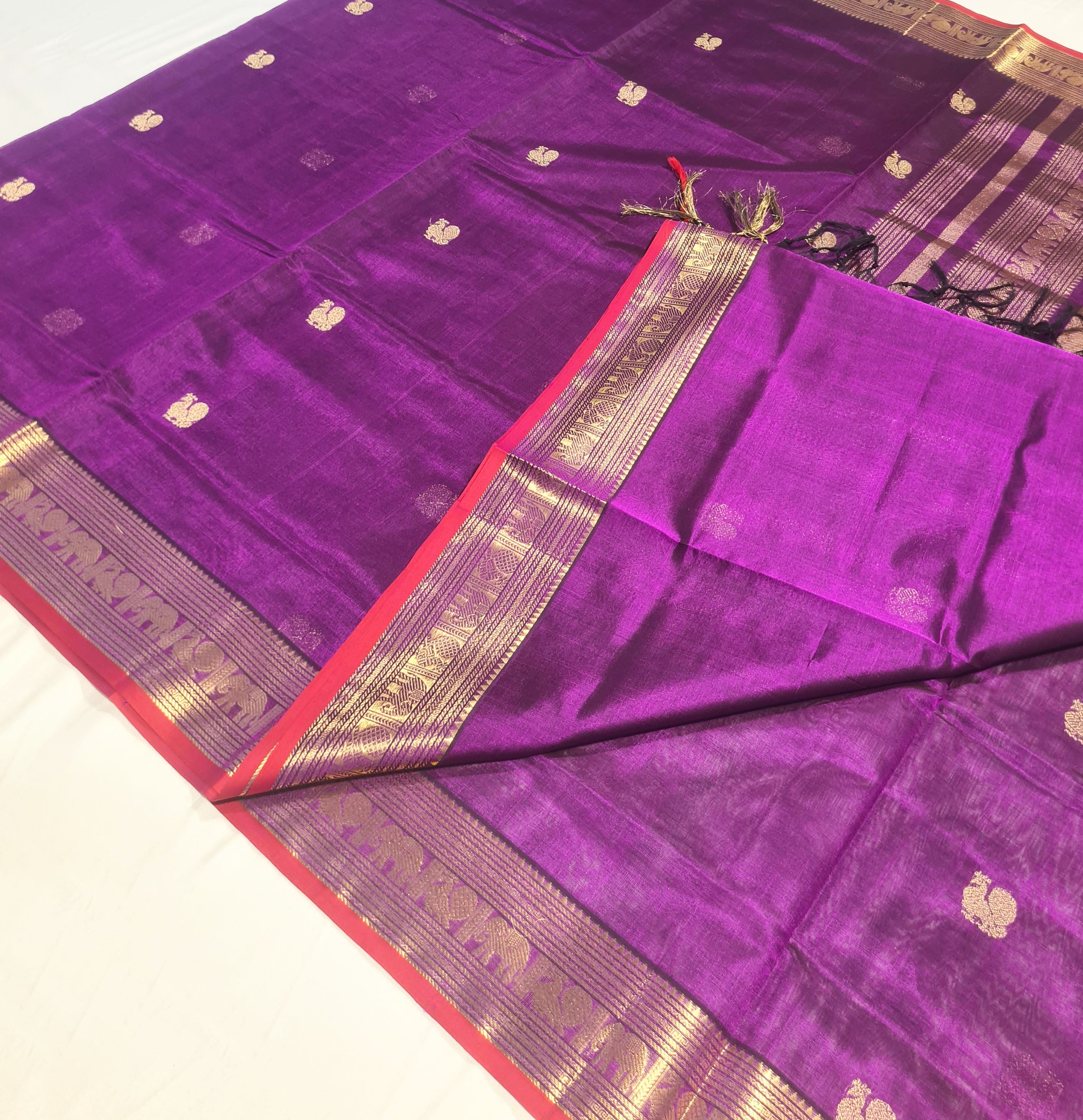 Kanchipuram Pure Silk Cotton Saree